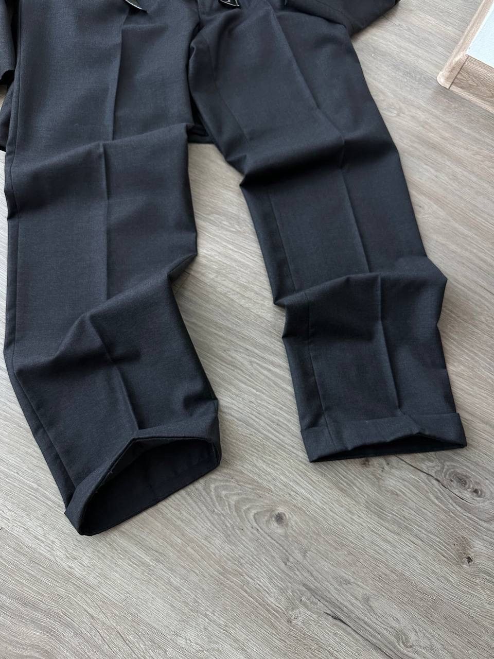 Canali × Vintage Vintage Canali Men's Trousers+Jacket Gray Loro Piana Suit Size 54L - 10 Thumbnail