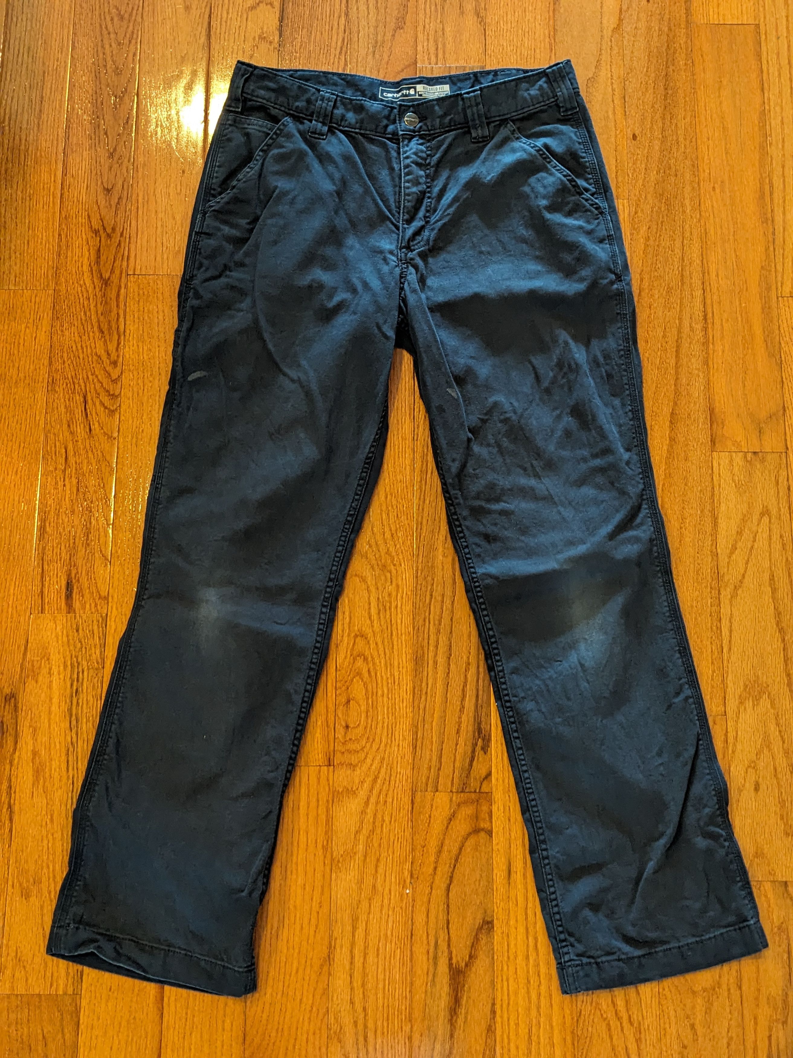 Carhartt Carhartt Blue Relaxed Fit 32x32 Pants Size US 32 / EU 48 - 3 Thumbnail
