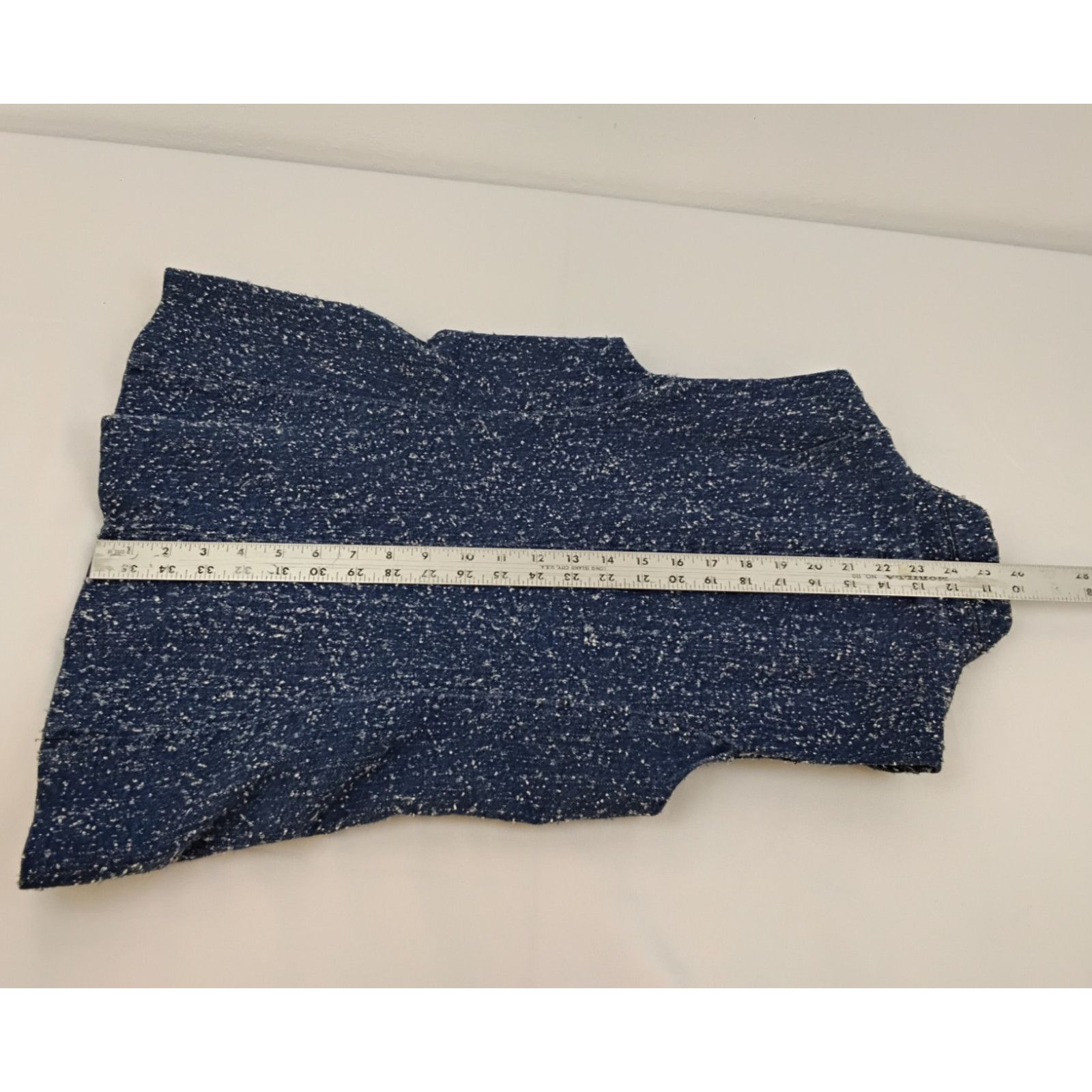 Rag & Bone Rag & Bone Slade Vest Women's 2 Blue Tweed Sleeveless Top Size XS / US 0-2 / IT 36-38 - 10 Thumbnail