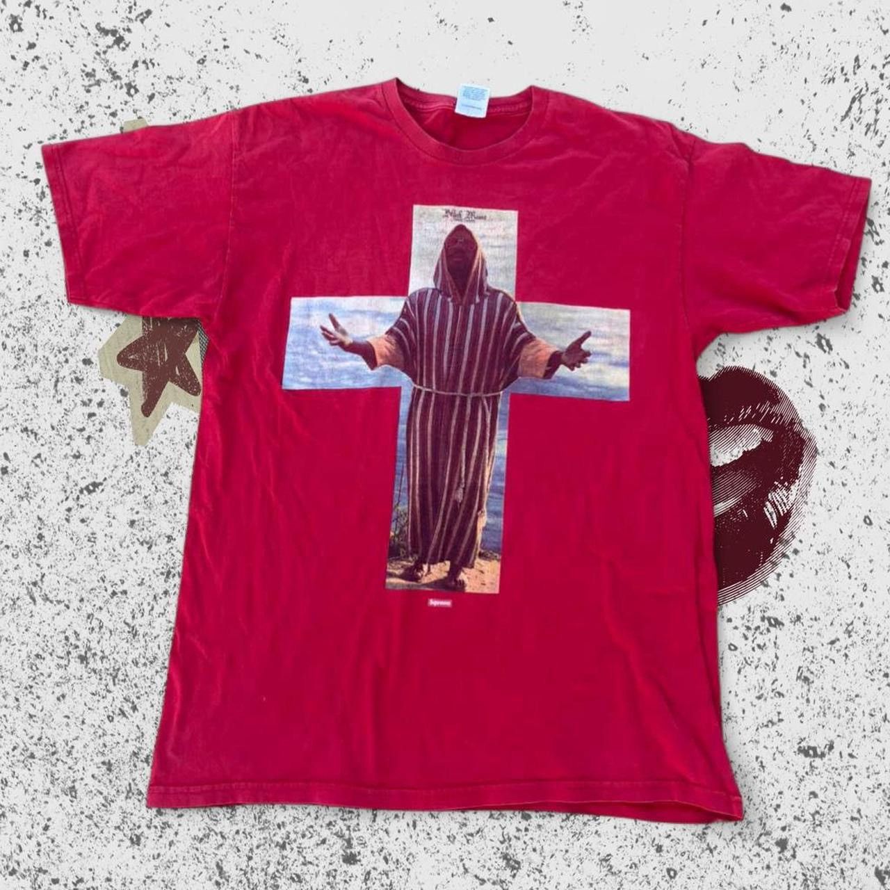 Supreme Supreme black moses Isaac Hayes t shirt Size US L / EU 52-54 / 3 - 1 Thumbnail