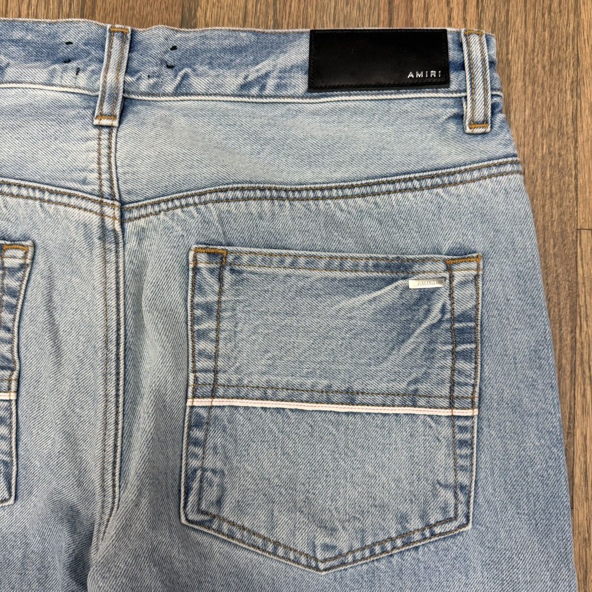 Amiri Amiri Japanese Selvedge Straight Jeans Perfect Indigo Size US 30 / EU 46 - 7 Thumbnail