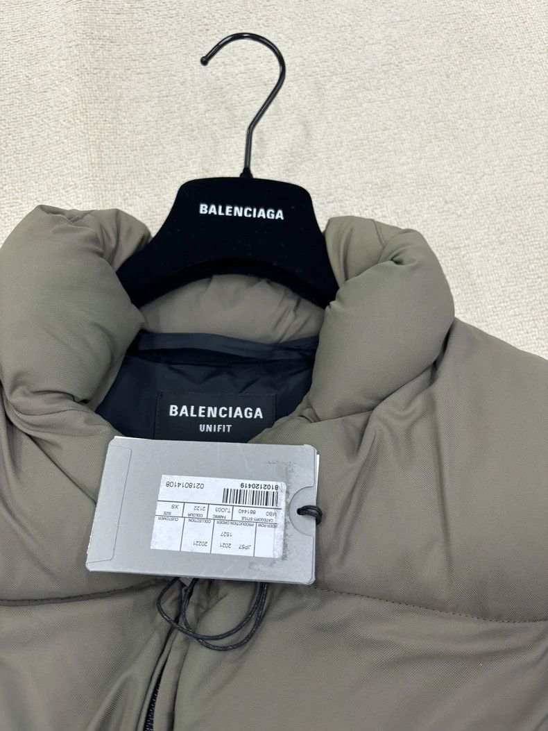 Balenciaga Double-hook sportyb cotton jacket coat