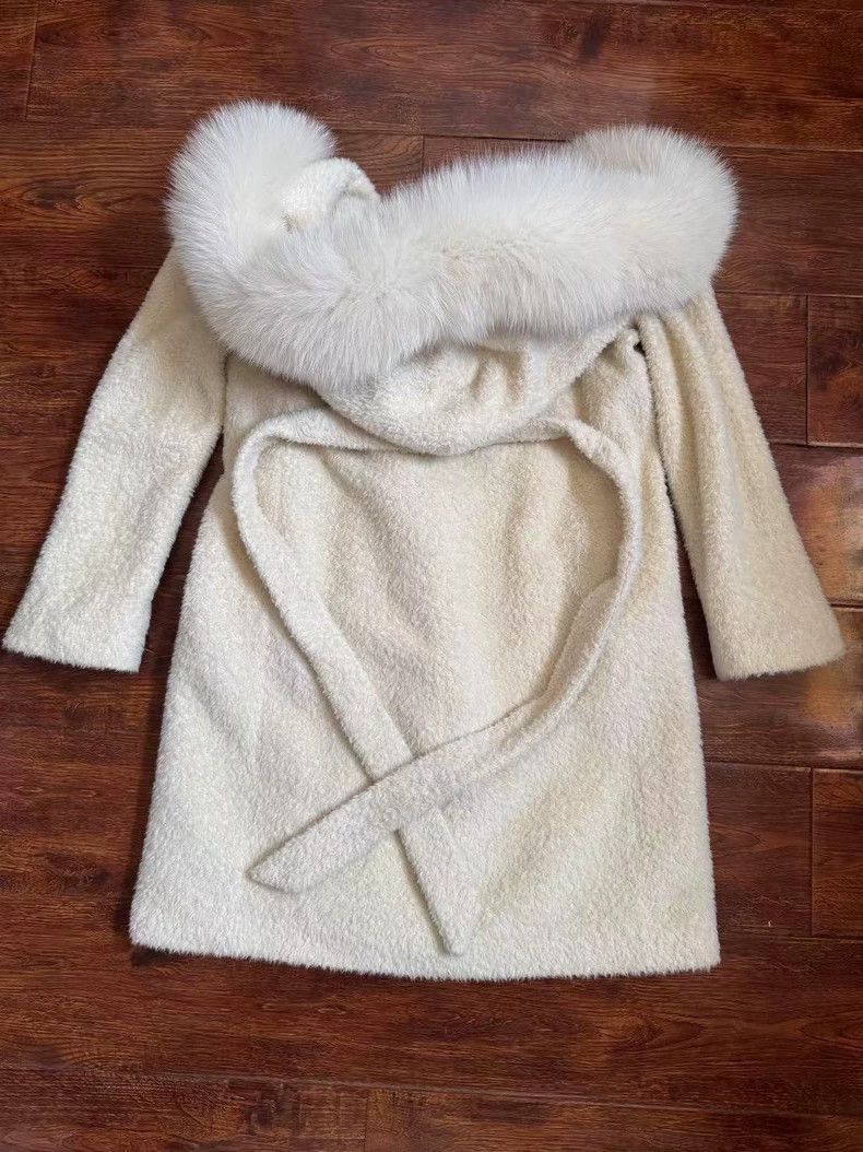 Max Mara Max Mara Studio cream coat Size S / US 4 / IT 40 - 8 Thumbnail