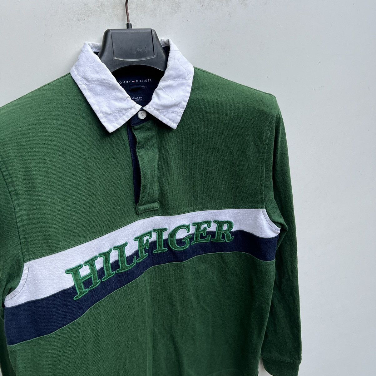 Tommy Hilfiger × Vintage Tommy Hilfiger rugby long sleeve vintage Size US M / EU 48-50 / 2 - 4 Thumbnail