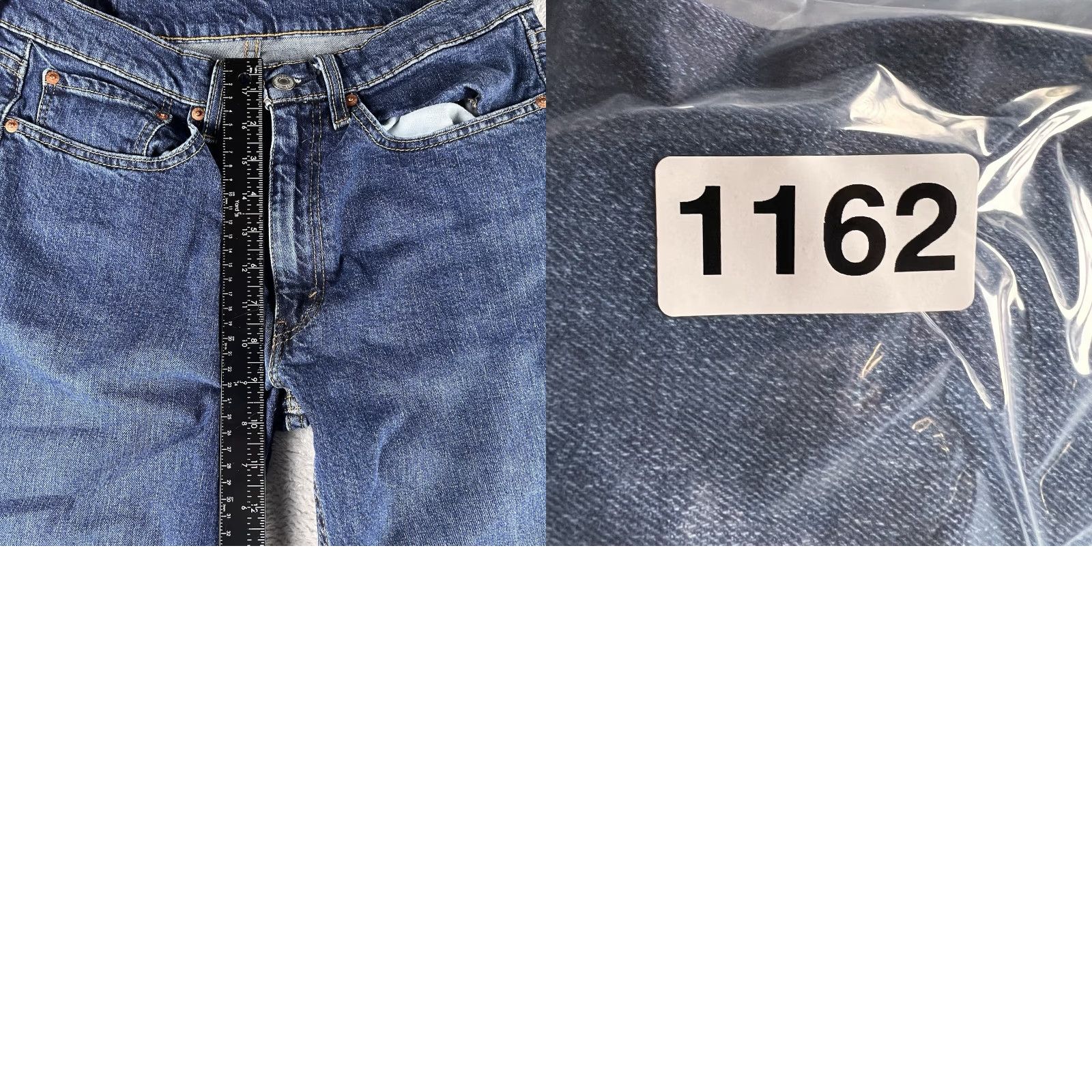 Levi's Levi's 514 Jeans Mens 34x36 Blue Dark Wash Denim Straight Regular 5-Pocket Logo USA Jeans Size US 34 / EU 50 - 8 Thumbnail