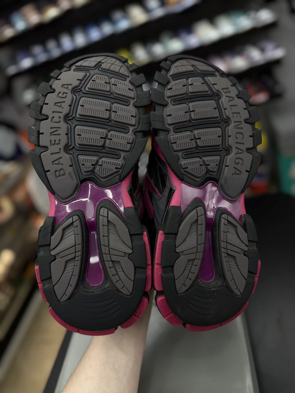 Balenciaga Balenciaga Men’s Track 2 Pink 12US/45EU $1000 Retail Size US 12 / EU 45 - 16 Thumbnail