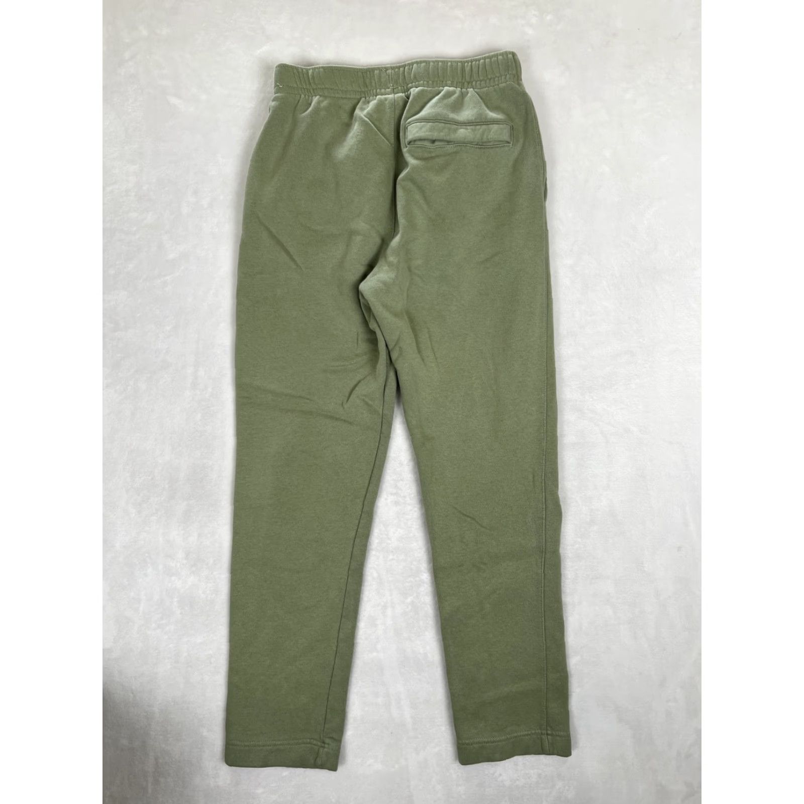 Nike Nike Women's Green Straight Open Hem Club Fleece Pants Size Small Faded Y2K Size 28" / US 6 / IT 42 - 6 Thumbnail
