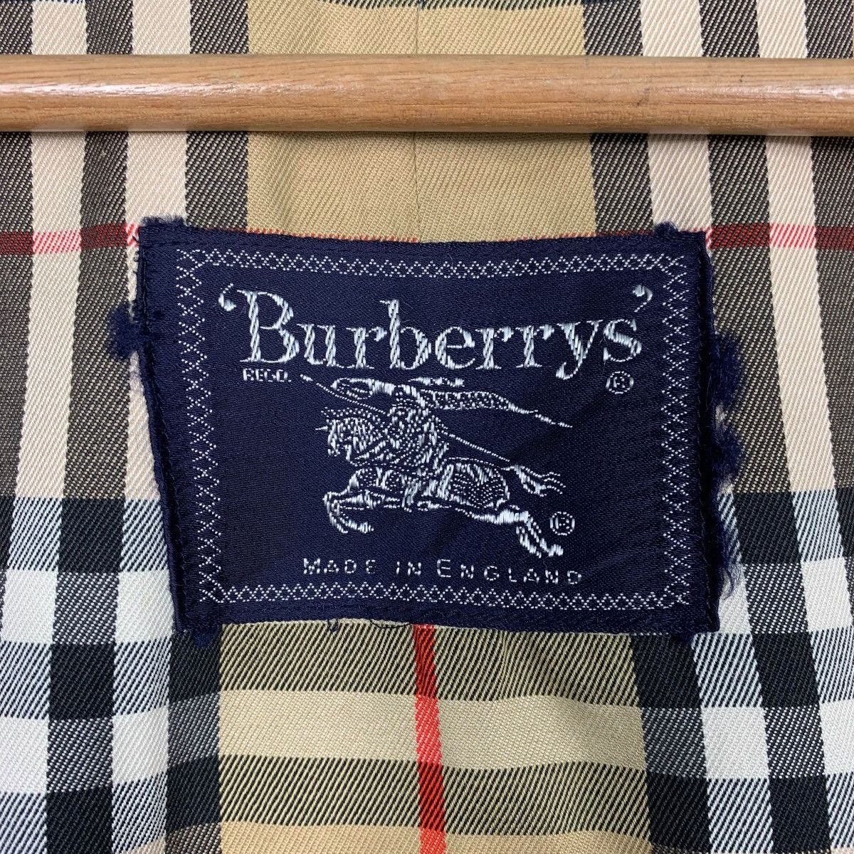 Burberry Vintage Burberrys Nova Check Overcoat Size US L / EU 52-54 / 3 - 16 Thumbnail