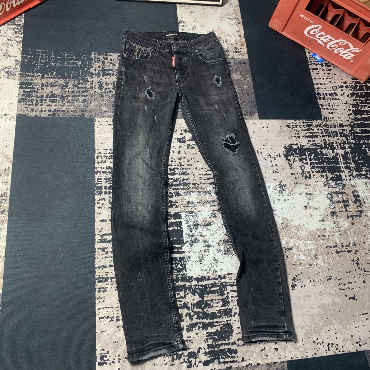 Dsquared2 Dsquared2 Riped Jeans Strech Pants Size US 31 - 2 Thumbnail