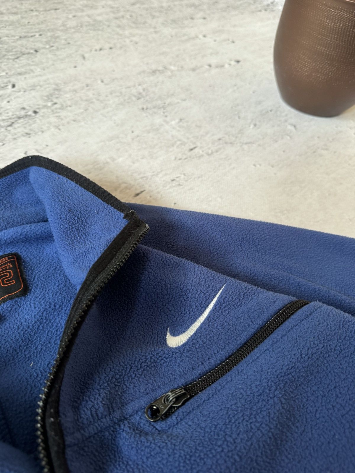 Nike × Nike ACG × Vintage NIKE ACG TEDDY FLEECE VINTAGE 00s y2k BAGGY ZIP HOODIE LOGO Size US L / EU 52-54 / 3 - 10 Thumbnail