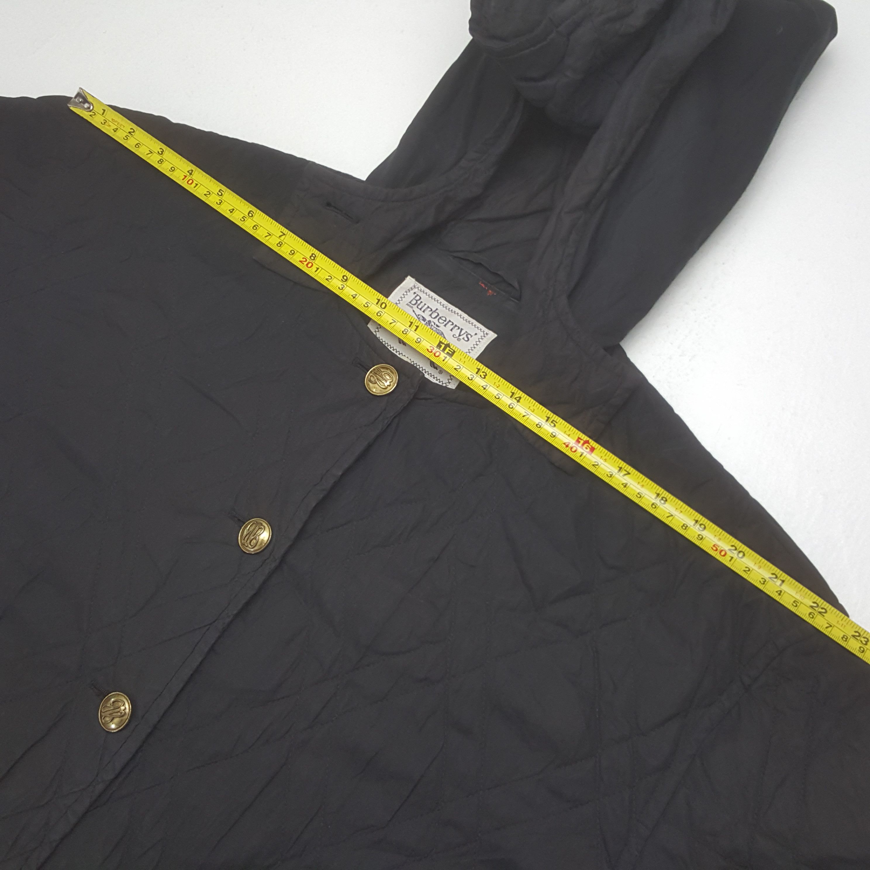 Burberry Vintage Burberrys Custom Spell Out Jacket Hoodie Size L / US 10 / IT 46 - 6 Thumbnail