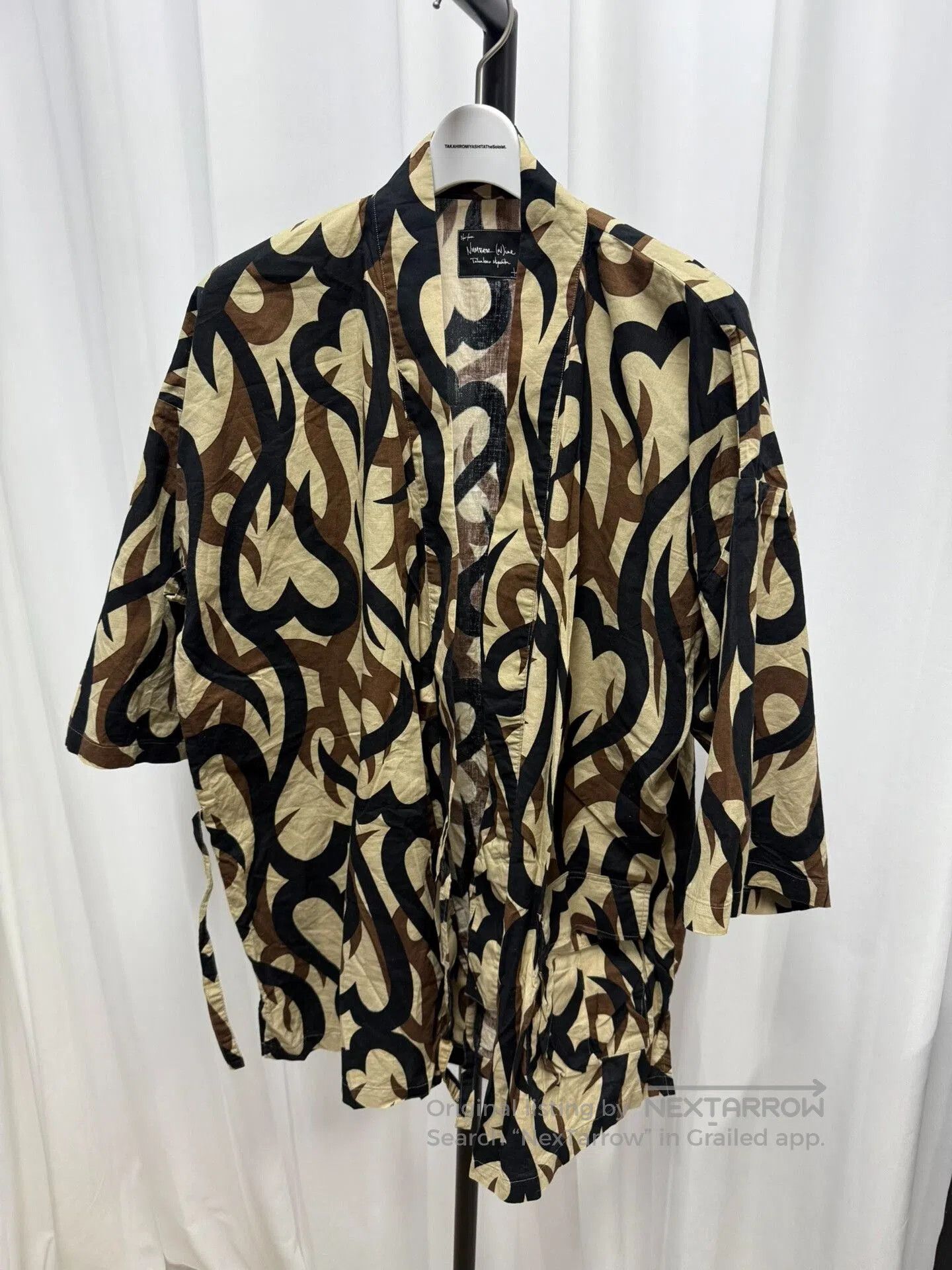 Comme des Garcons Homme Plus Number Nine Thorn Pattern Cardigan. Size US M / EU 48-50 / 2 - 2 Thumbnail