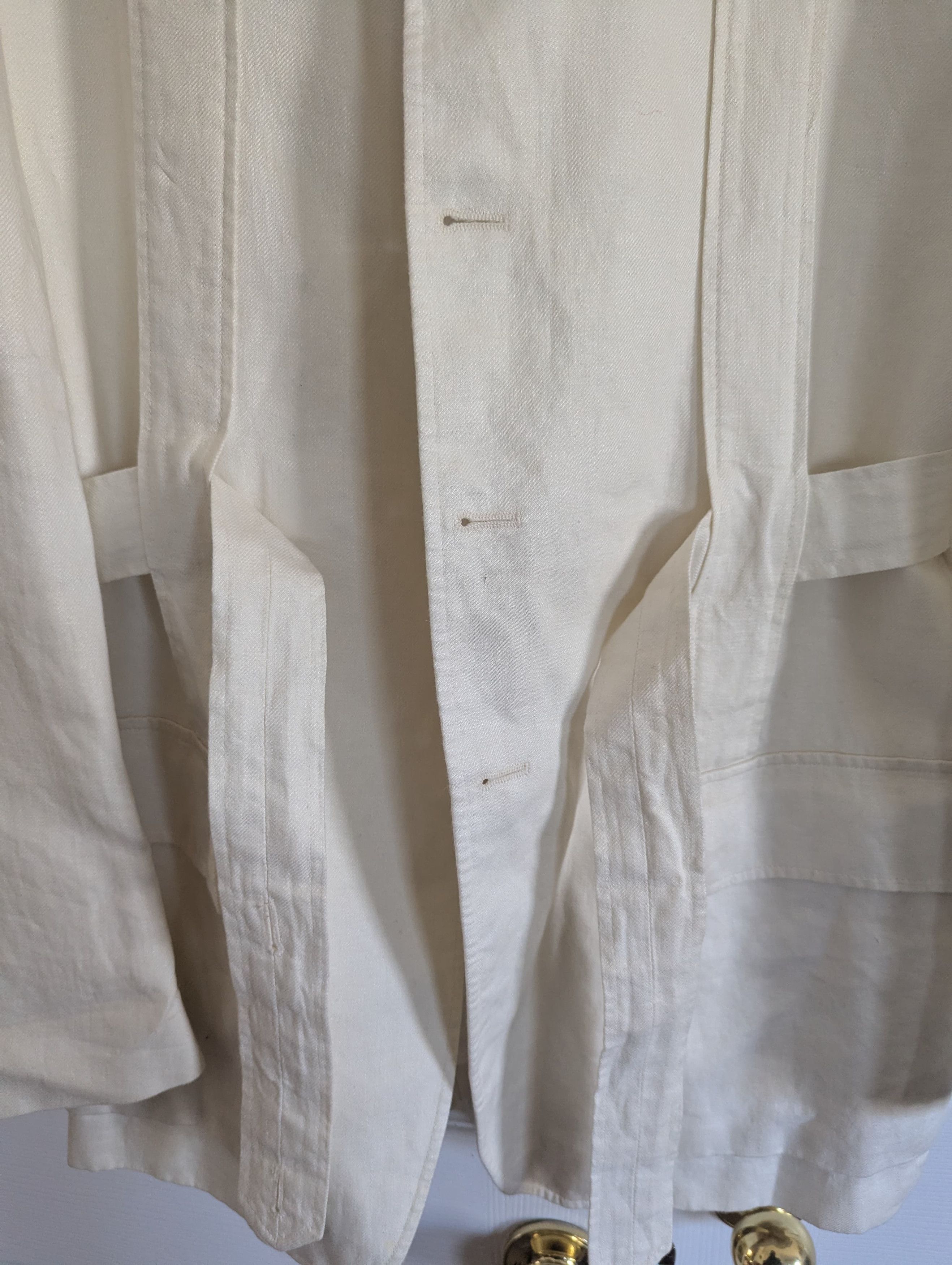 Polo Ralph Lauren Vintage Italian Linen Jacket Size 44L - 8 Thumbnail