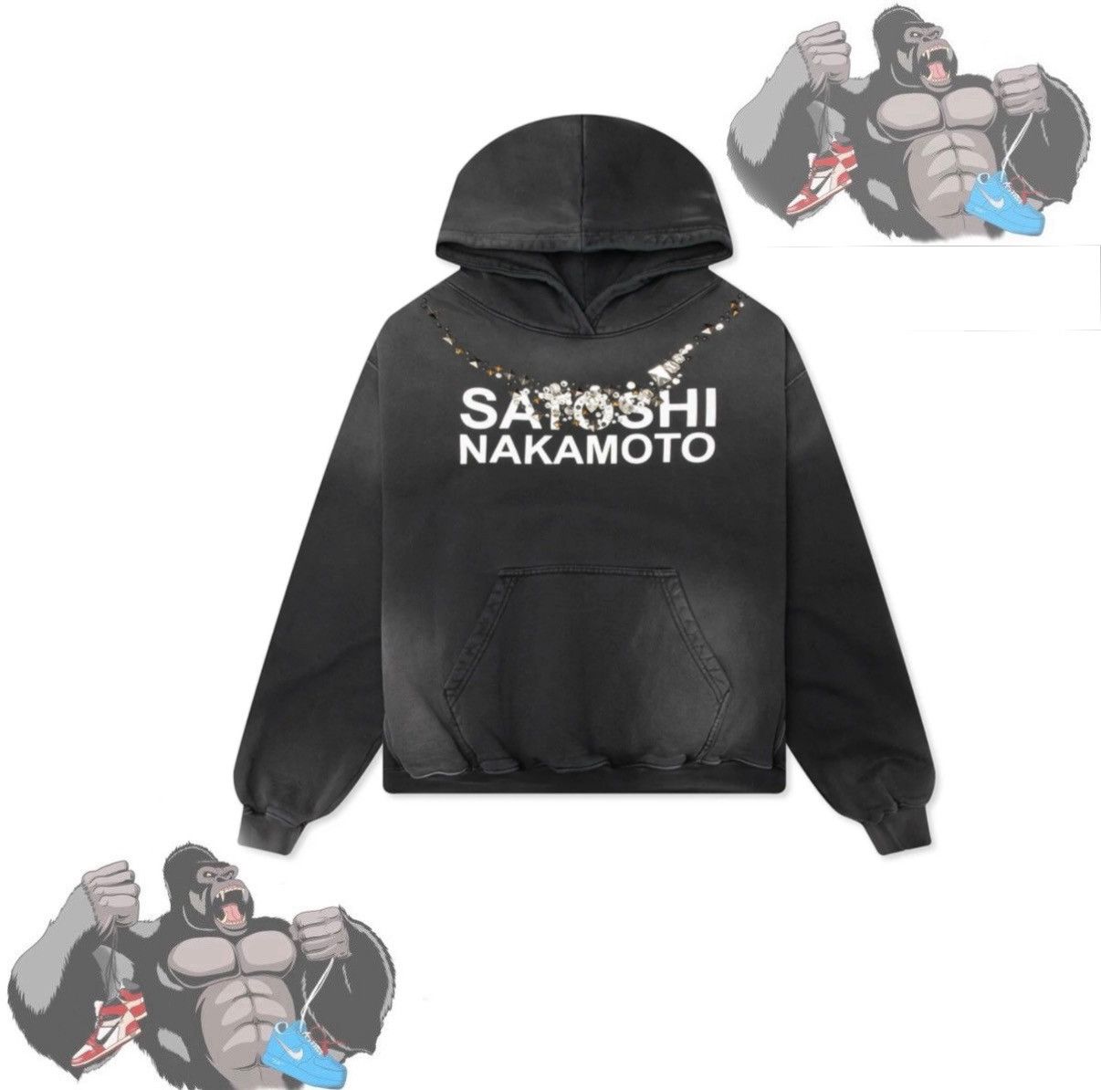 Satoshi Nakamoto Satoshi Nakamoto Satoshi Ice Hoodie Size US M / EU 48-50 / 2 - 1 Thumbnail