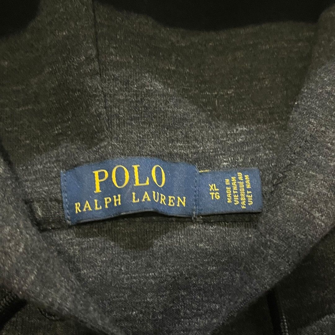 Polo Ralph Lauren Polo Ralph Lauren Dark Grey Zip Up XL Size US XL / EU 56 / 4 - 3 Thumbnail