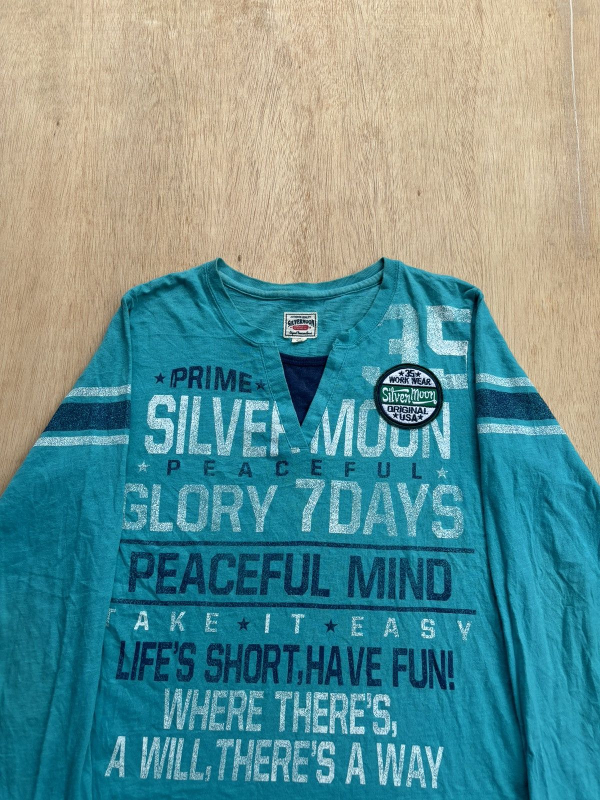 Hysteric Glamour × Japanese Brand Y2k Silvermoon Peaceful Glory 7Days Longsleeve Size US M / EU 48-50 / 2 - 4 Thumbnail