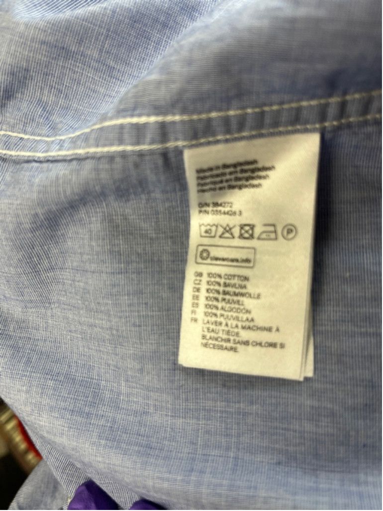 L.O.G.G. Classic Blue Oxford -New with Tags Modeled by the Owner Size US M / EU 48-50 / 2 - 6 Thumbnail