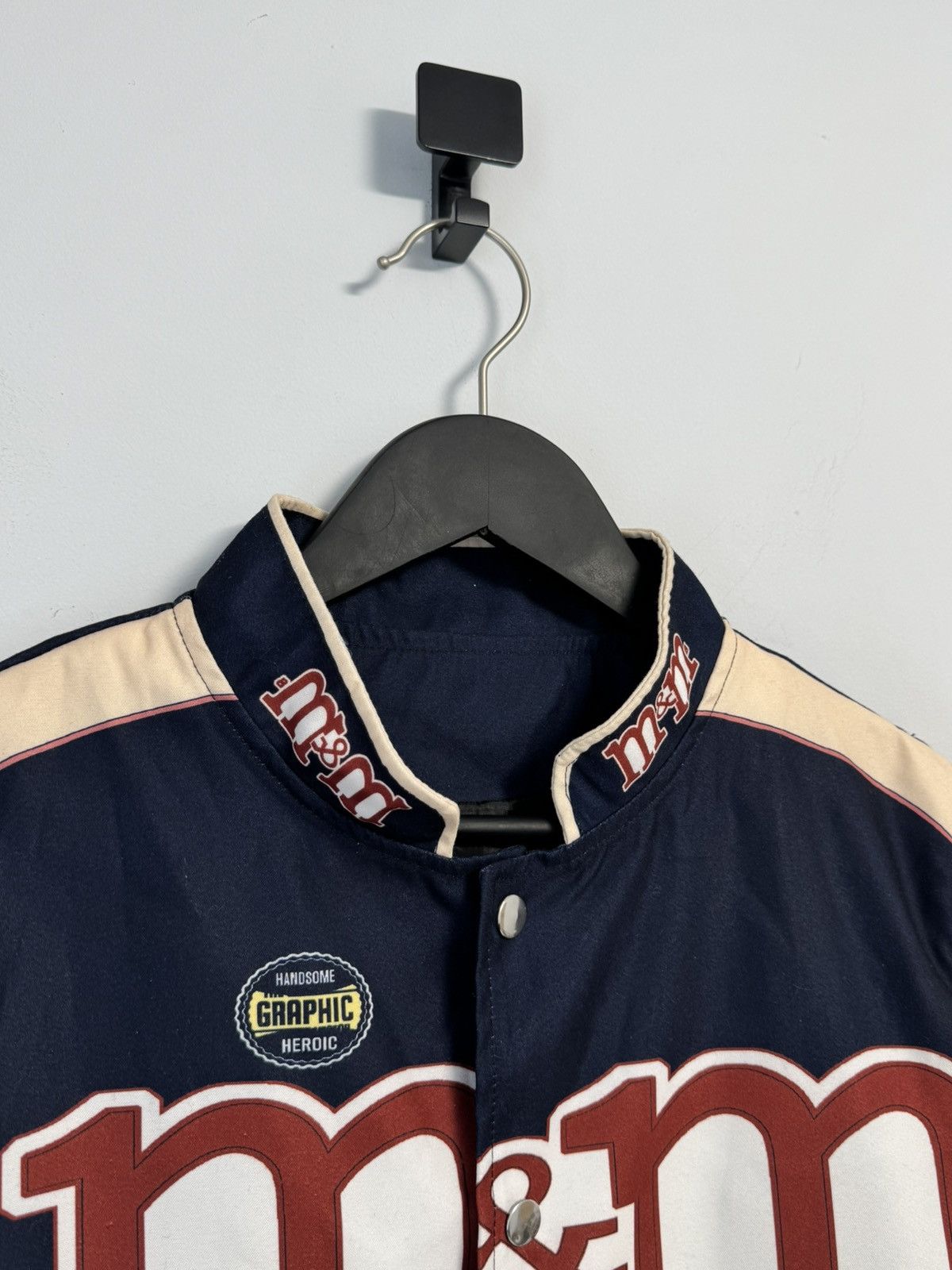 NASCAR Vintage M&M’s Racing Jacket Nascar Style Graphic Button Size US M / EU 48-50 / 2 - 10 Thumbnail