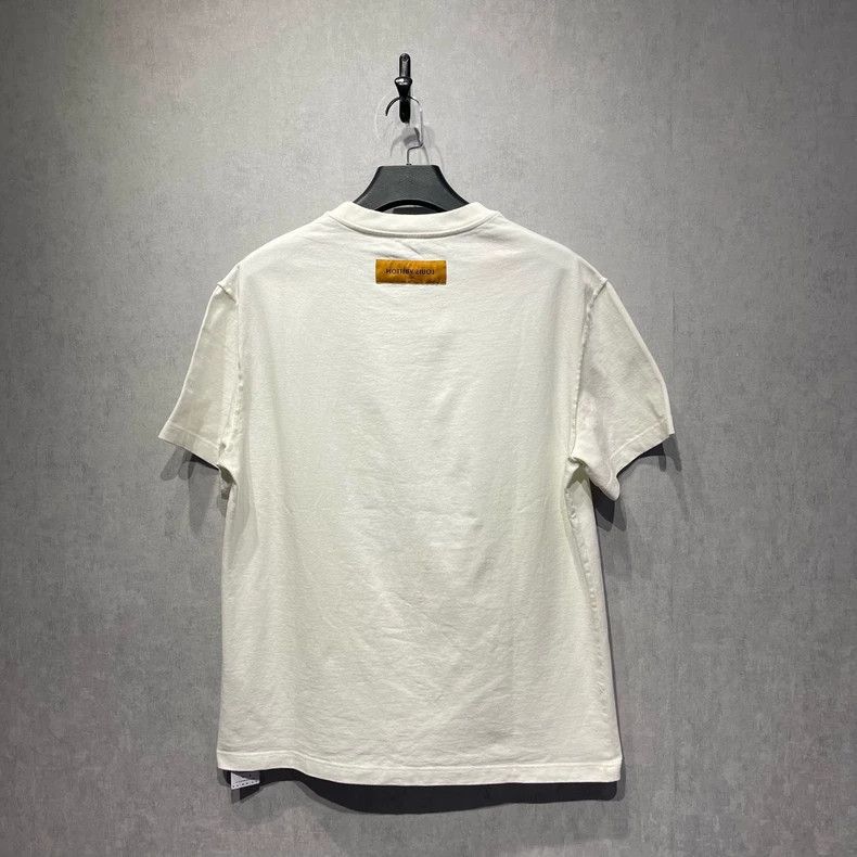 Louis Vuitton Louis Vuitton Small plane embroidered short sleeve Size US XL / EU 56 / 4 - 2 Thumbnail