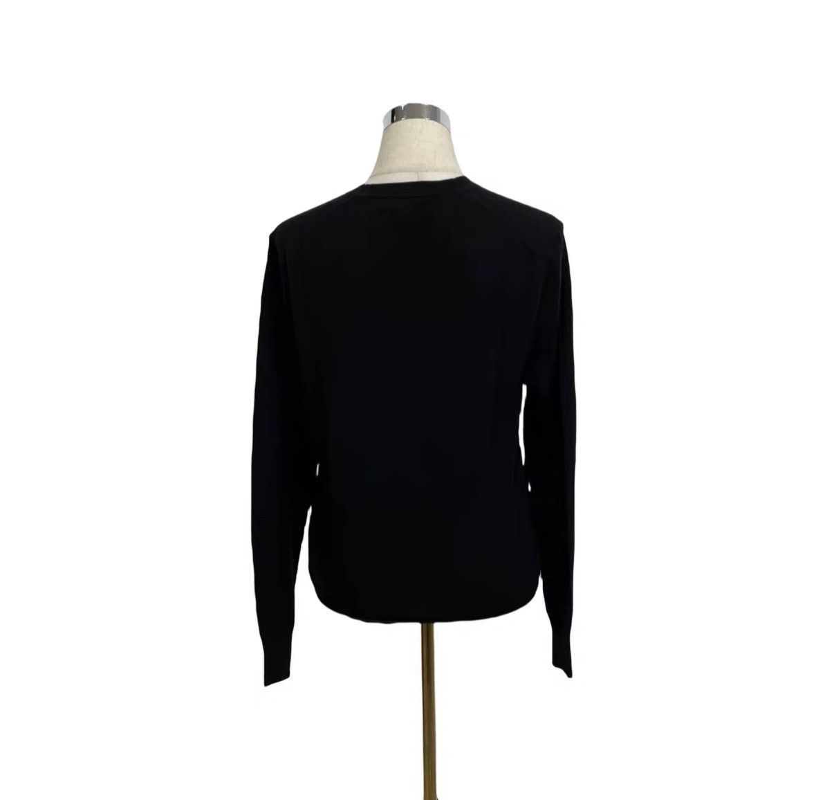 Burberry Burberry Black Knit Sweater J41 Size US XXS / EU 40 - 3 Thumbnail