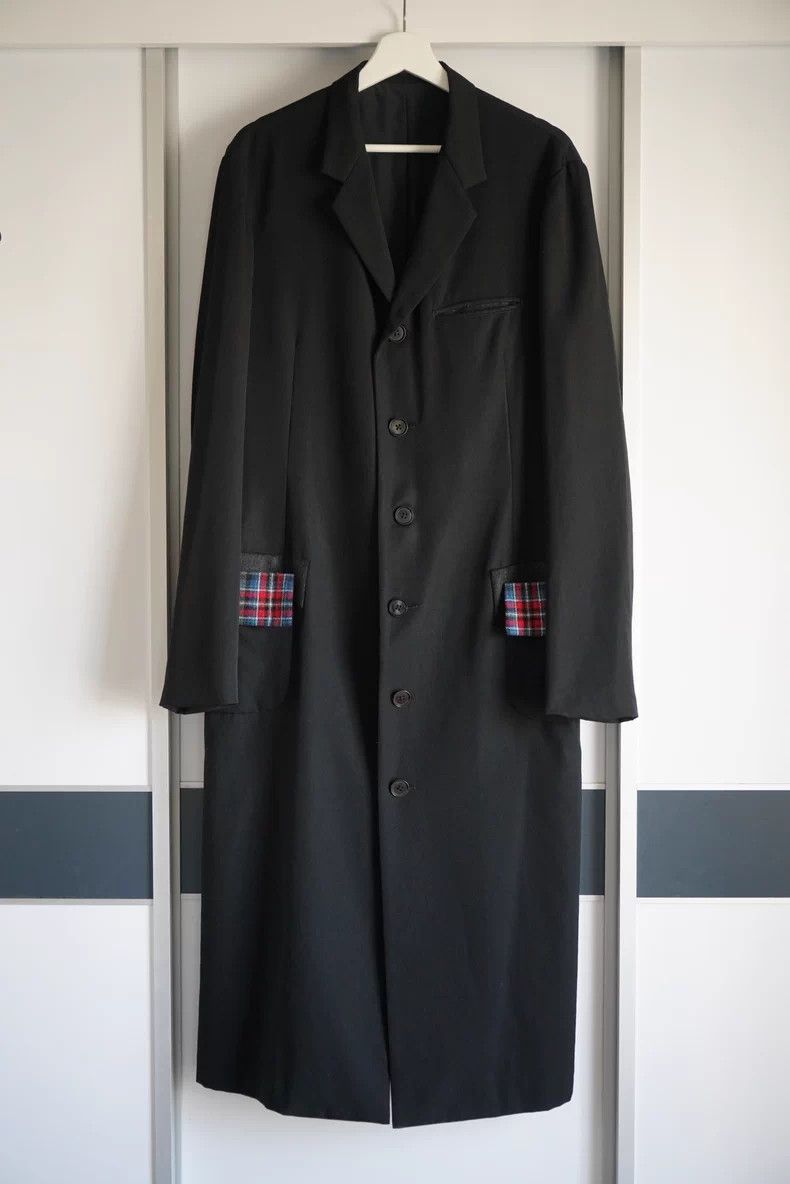Yohji Yamamoto 08AW Tartan Pocket Coat