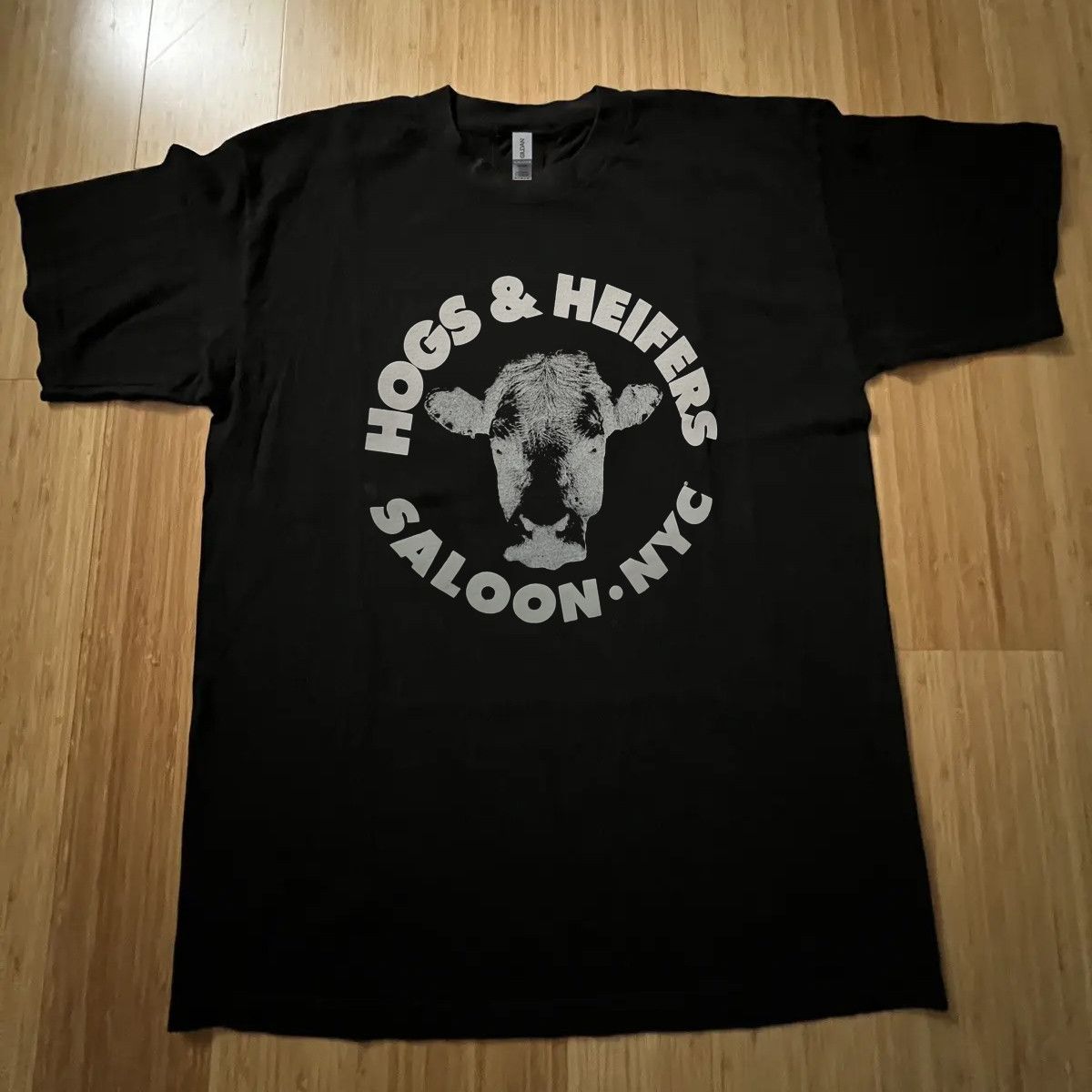 Other hogs & heifers saloon NYC black t shirt Size US M / EU 48-50 / 2 - 1 Thumbnail