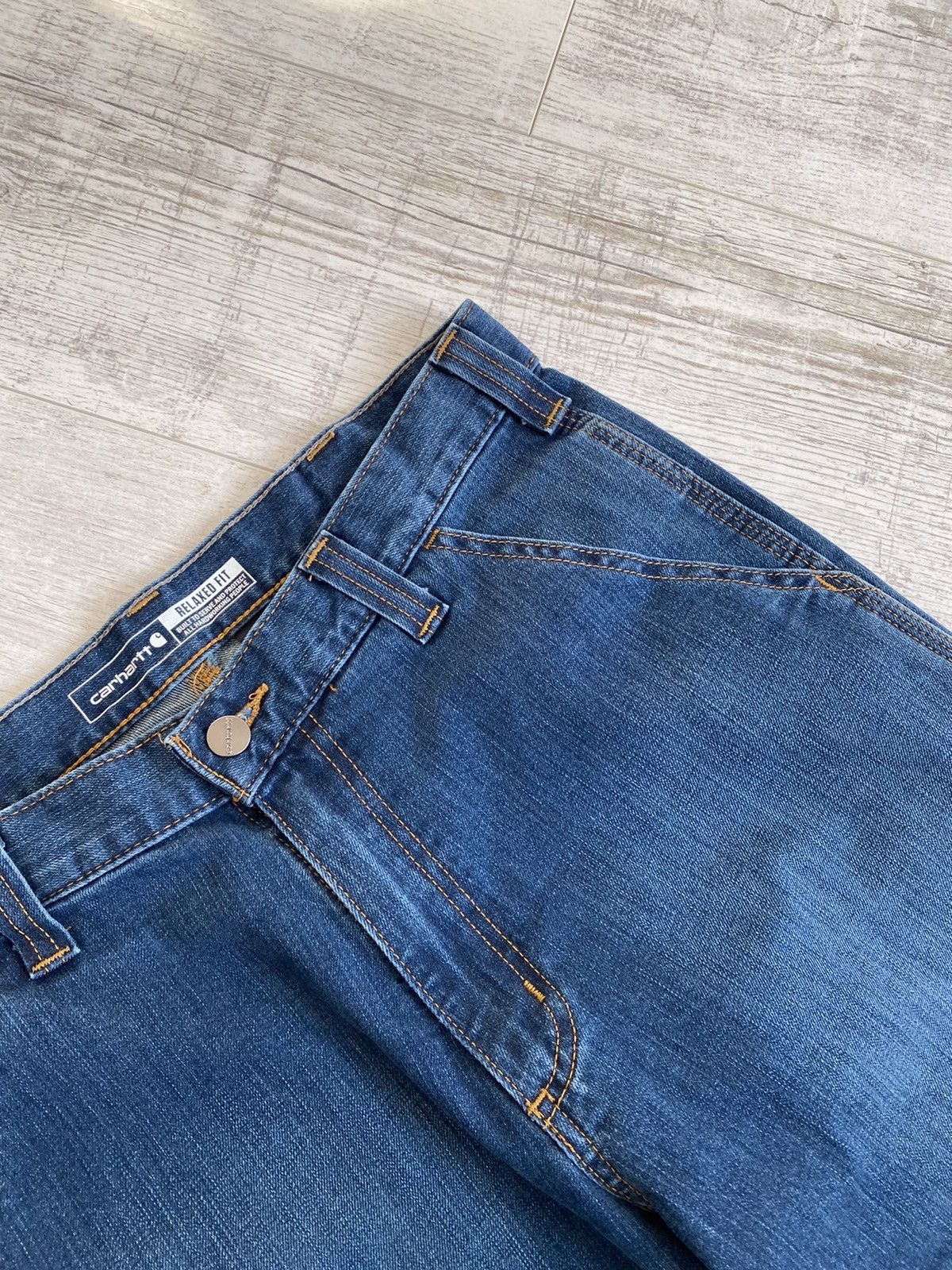 Carhartt Carhartt Denim Multipocket Utility Work Pants Jeans Size US 32 / EU 48 - 7 Thumbnail