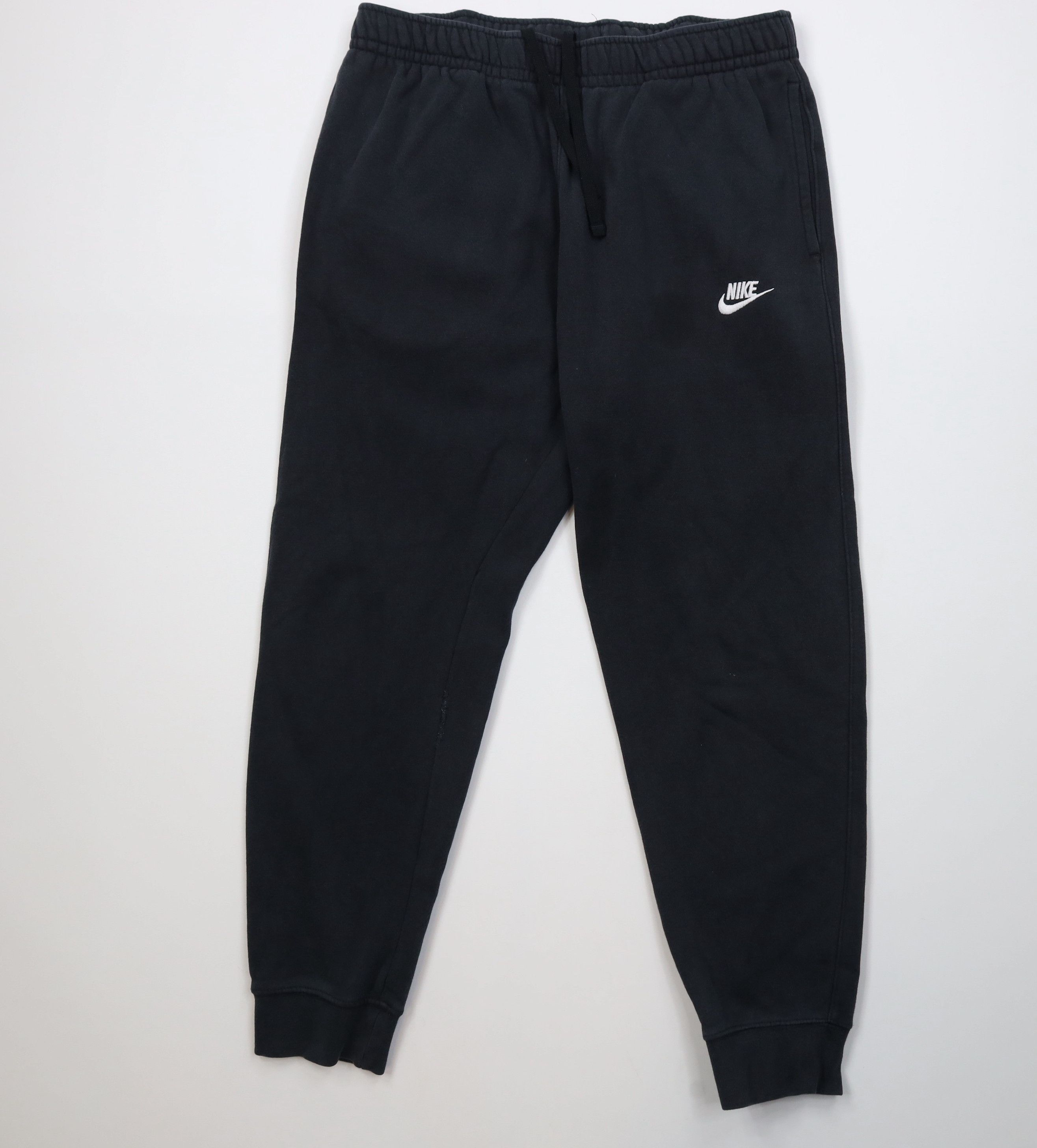 Nike Vintage Y2K Nike Scott Mini Swoosh Cuffed Sweatpants Joggers Size US 36 / EU 52 - 1 Thumbnail