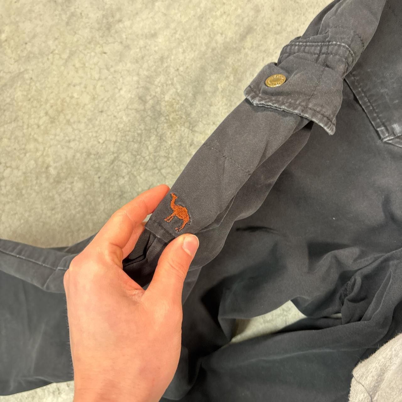Camel Vintage Camel Collection Black Cargo Pants Size US 36 / EU 52 - 5 Thumbnail
