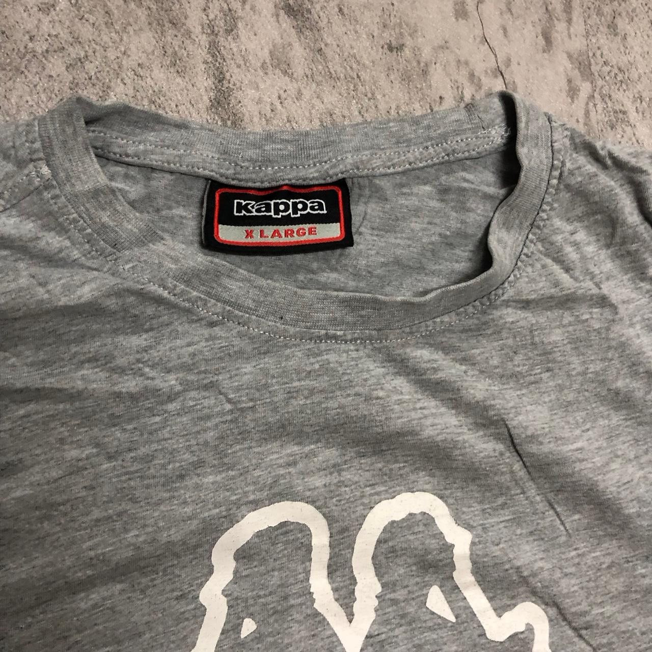 Kappa Grey Kappa vintage streetwea hip hop print Size US XL / EU 56 / 4 - 4 Thumbnail