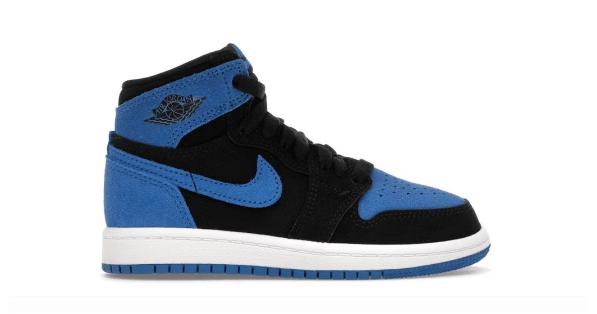 Nike 1 Retro High OG Royal Reimagined (PS) Size US 5 / EU 37 - 1 Thumbnail