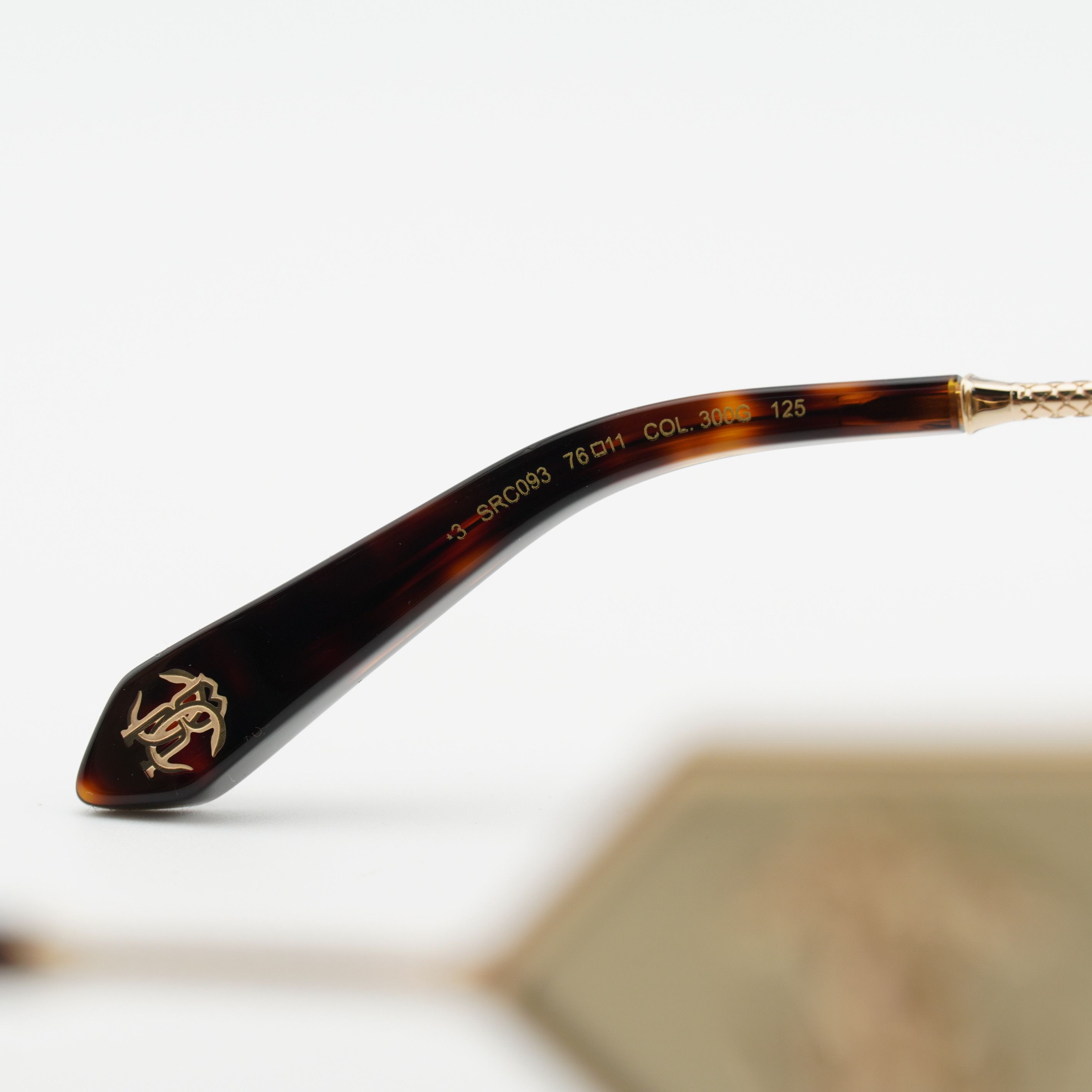 Roberto Cavalli Roberto Cavalli SRC093 300G Sunglasses Gold Shield Frame Size ONE SIZE - 7 Thumbnail