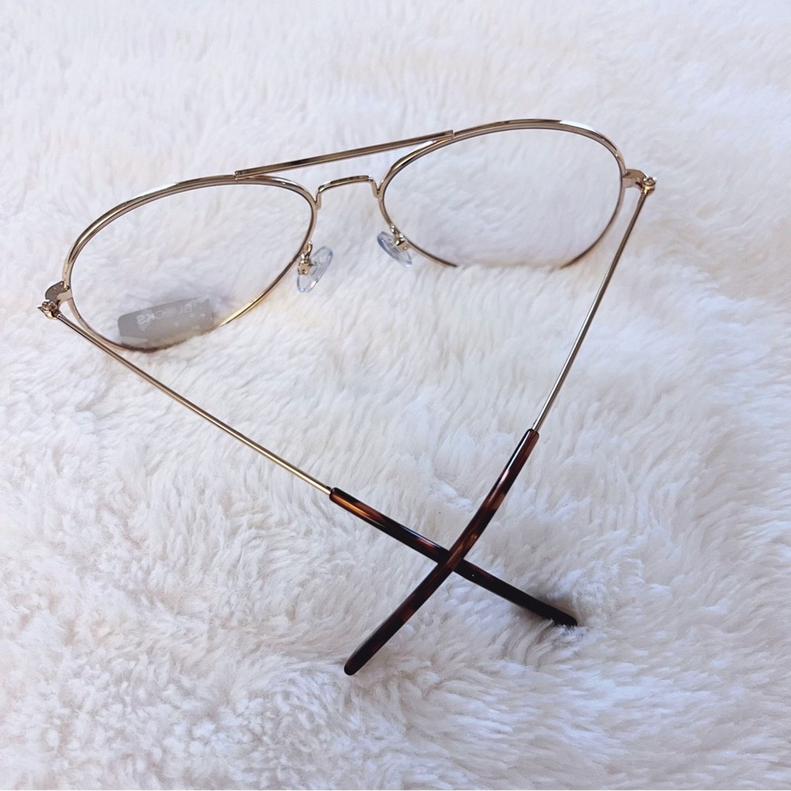 Other Nolan Gold Blue Light Glasses Size ONE SIZE - 11 Thumbnail