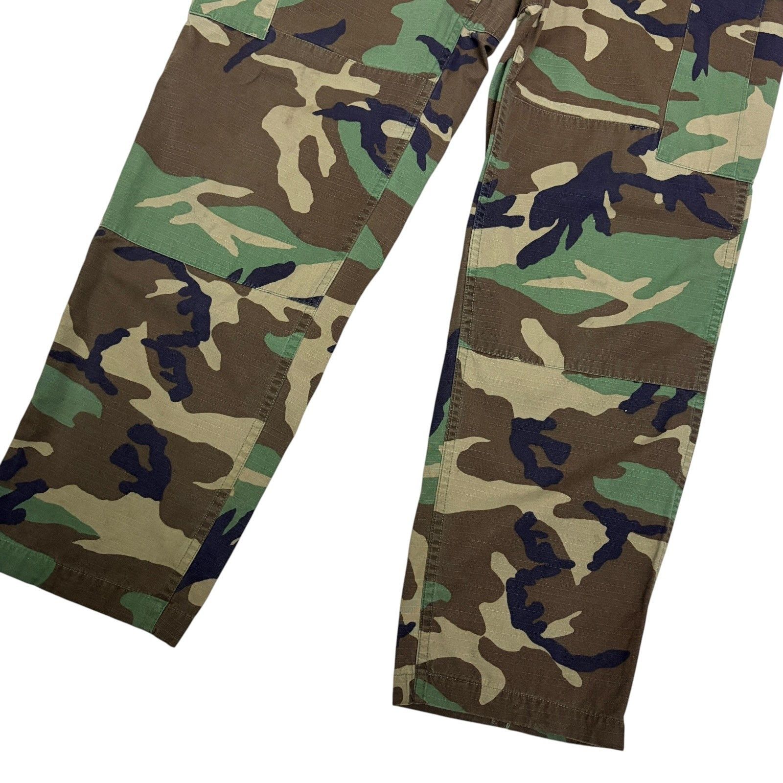 Other US ARMY Camo Cargo Pants Woodland Combat Vintage Medium Size US 34 / EU 50 - 7 Thumbnail