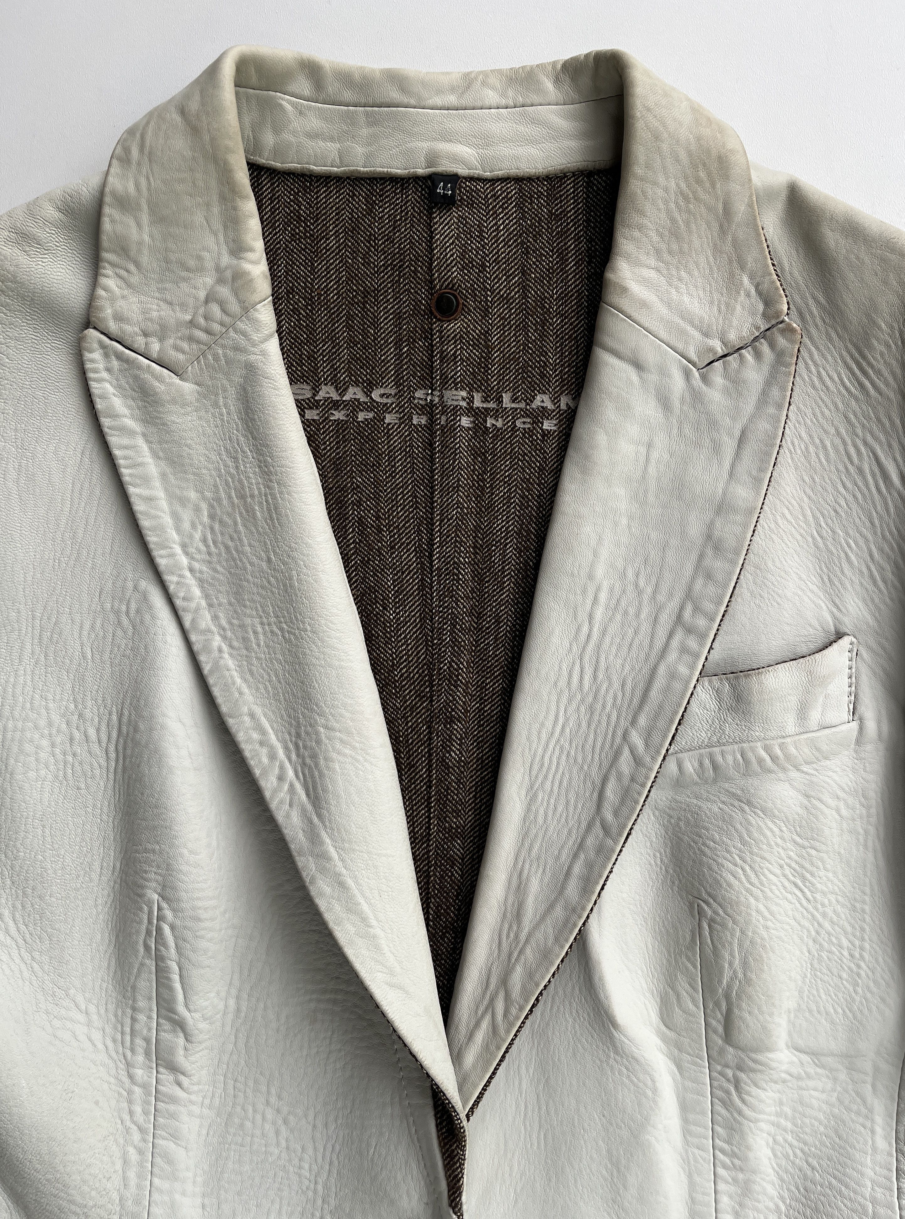 Isaac Sellam Experience Isaac Sellam Leather Blazer Size M / US 6-8 / IT 42-44 - 5 Thumbnail