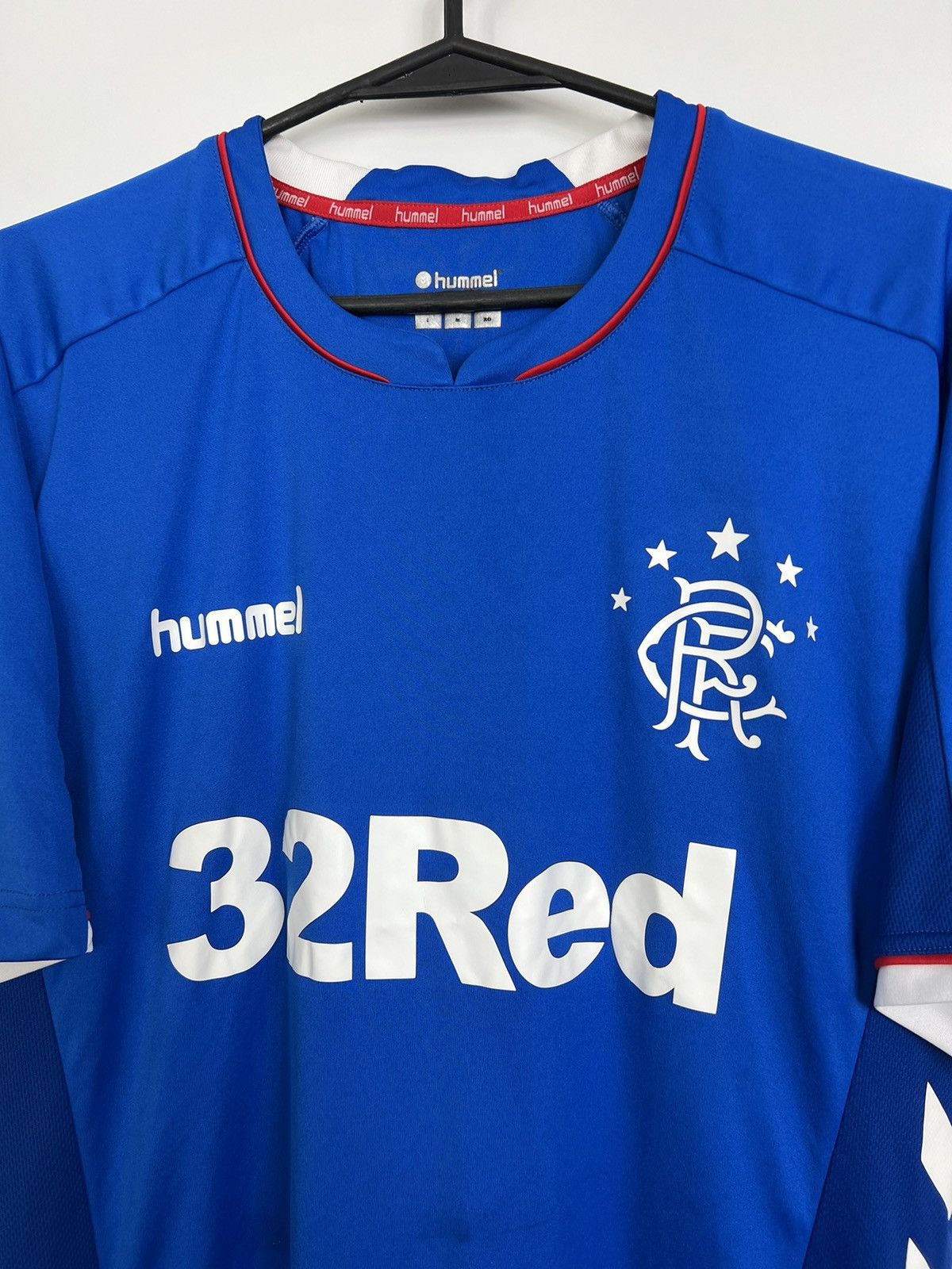 Hummel Hummel Glasgow Rangers 2018/2019 Soccer Jersey Size US M / EU 48-50 / 2 - 2 Thumbnail