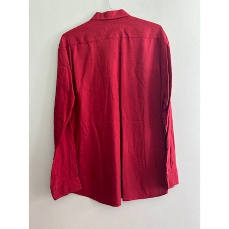 Hugo Boss Hugo Boss red button down size L Size US L / EU 52-54 / 3 - 3 Thumbnail