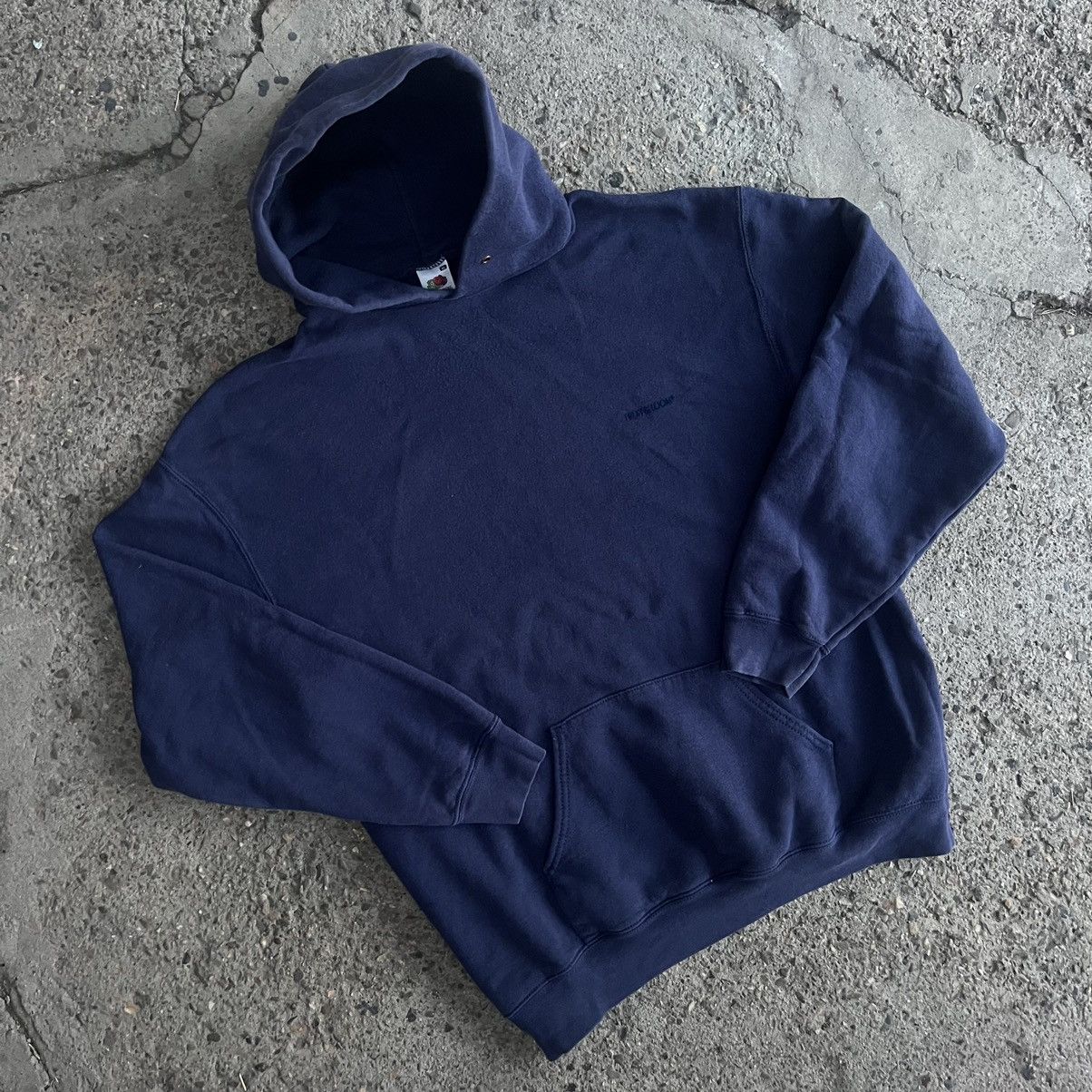 Fruit Of The Loom × Vintage vintage blank fruit the loom hoodie basic washed y2k hype Size US L / EU 52-54 / 3 - 2 Thumbnail