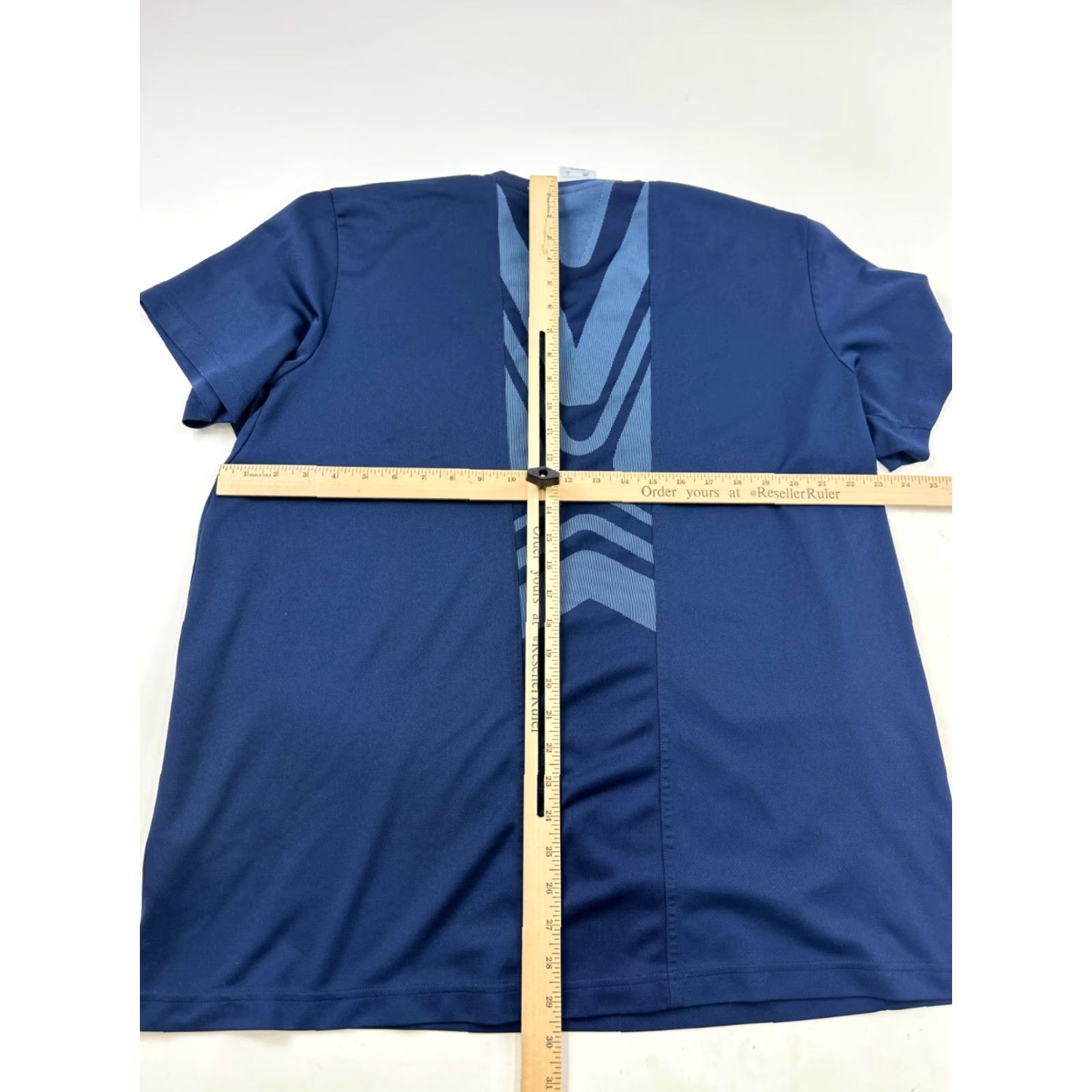 Adidas Adidas Shirt Mens 2XL Blue Short Sleeve Crew Neck Tee Climalite Activewear Stretch Pullover Gym Running Cross Training Classic Solid Shirt Size US XXL / EU 58 / 5 - 7 Thumbnail