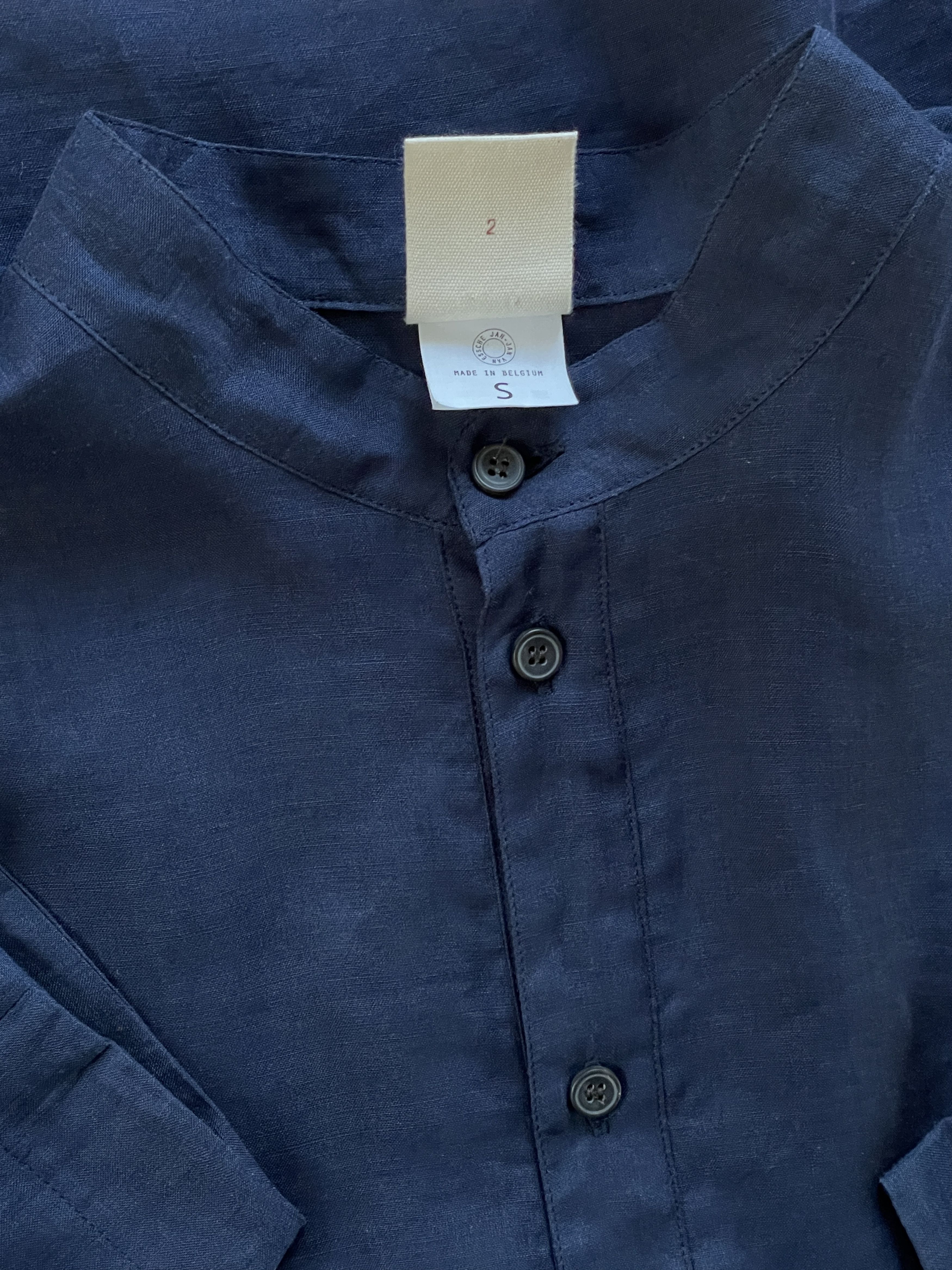 Jan Jan Van Essche Blue Long Shirt Tunic Style- Collection 6 Size US S / EU 44-46 / 1 - 5 Thumbnail