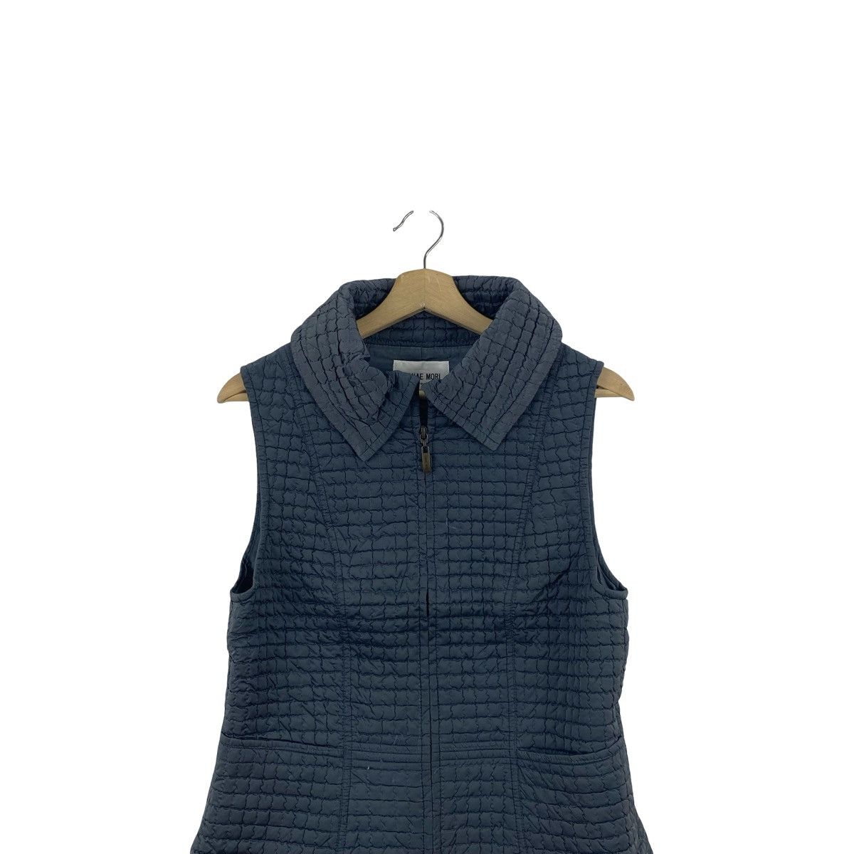 Hanae Mori Vintage HANAE MORI DEUX Quilted Puffer Vest Jacket Zip Size S / US 4 / IT 40 - 2 Thumbnail