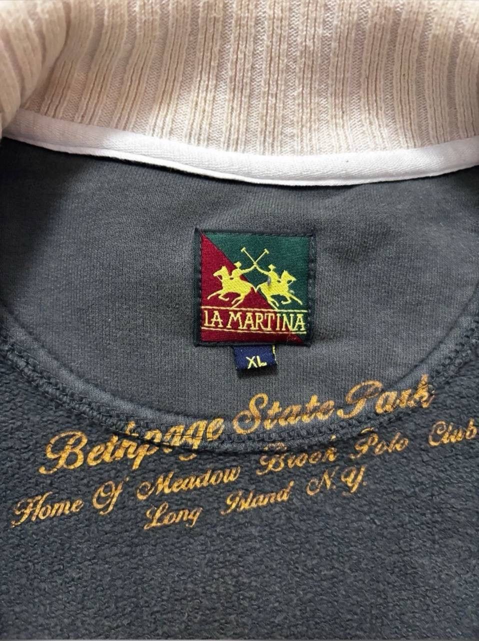 Vintage Vintage Polo Ralph Lauren style Distressed Rugby Sweatshirt Size US XL / EU 56 / 4 - 7 Thumbnail