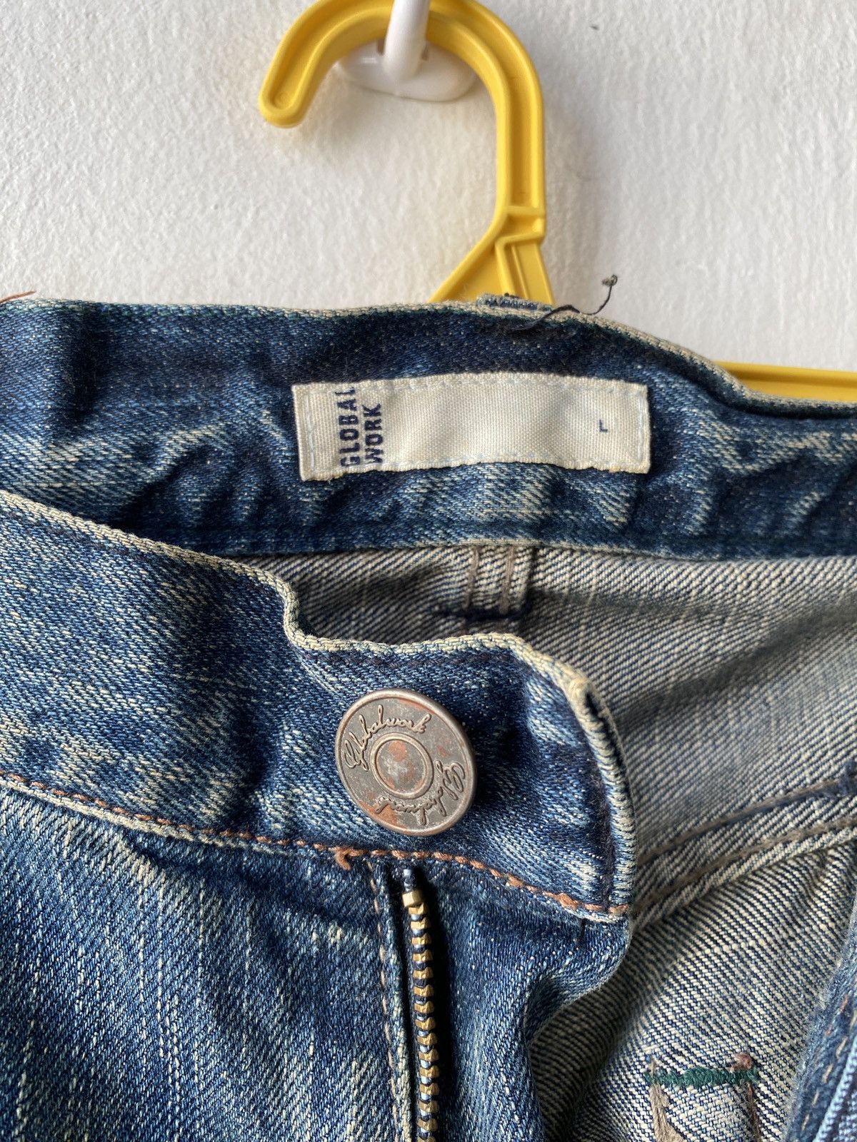 Japanese Brand Japanese Brand Global Work Distressed Denim Size US 32 / EU 48 - 11 Thumbnail