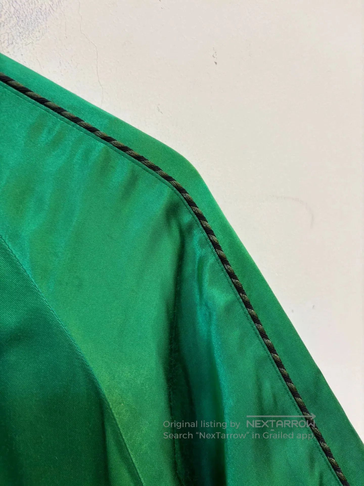 Beams Plus Beams Satin Baseball Jacket. Size US L / EU 52-54 / 3 - 4 Thumbnail