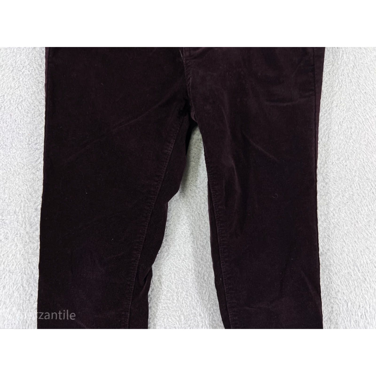 Buffalo David Bitton Buffalo Jeans Womens Pants 4 Red Corduroy Skinny Leg Mid Rise Cotton Button Style Size 27" / US 4 / IT 40 - 7 Thumbnail