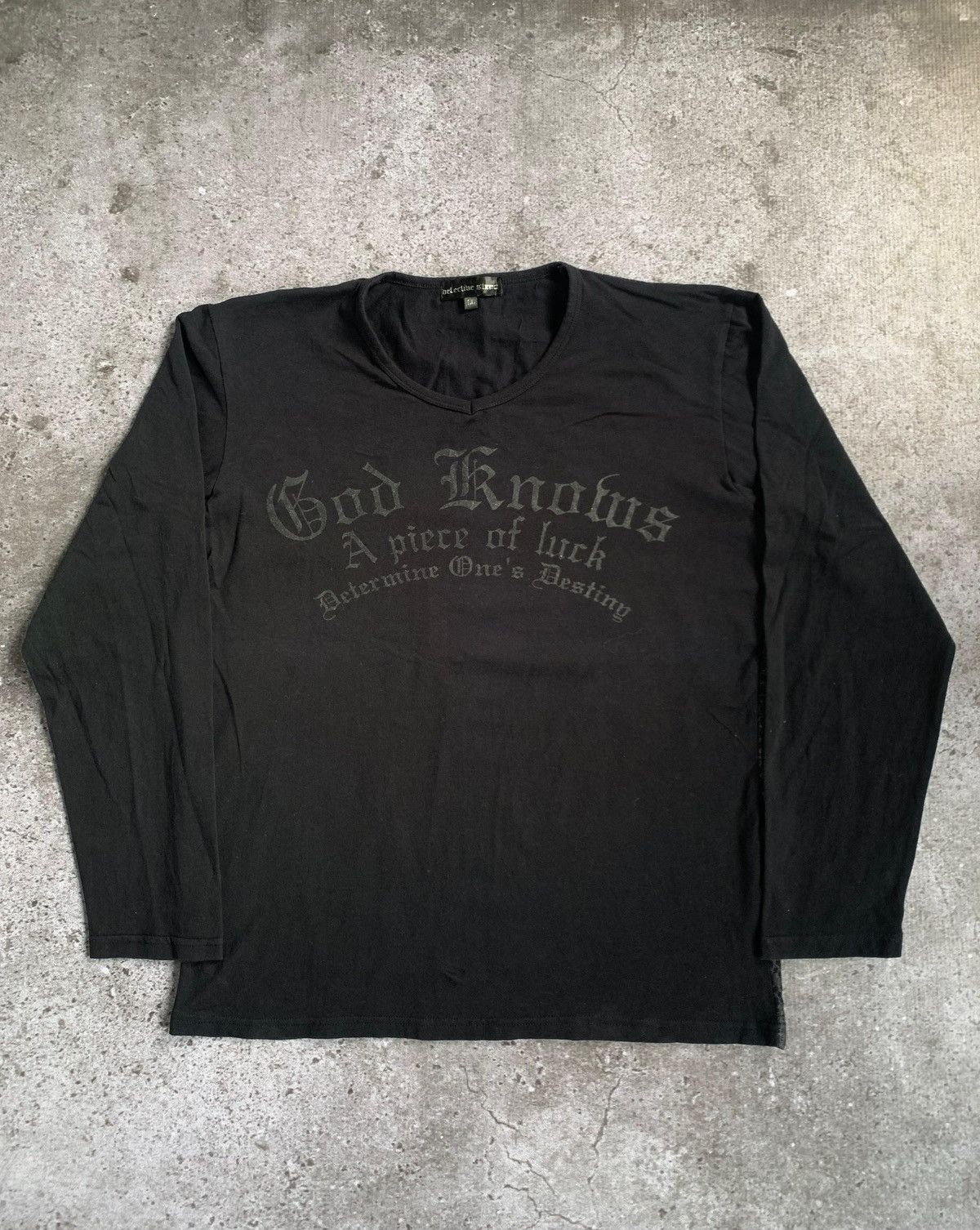 Japanese Brand Devective Struct Japanese Brand Goth Longsleeve Size US S / EU 44-46 / 1 - 4 Thumbnail