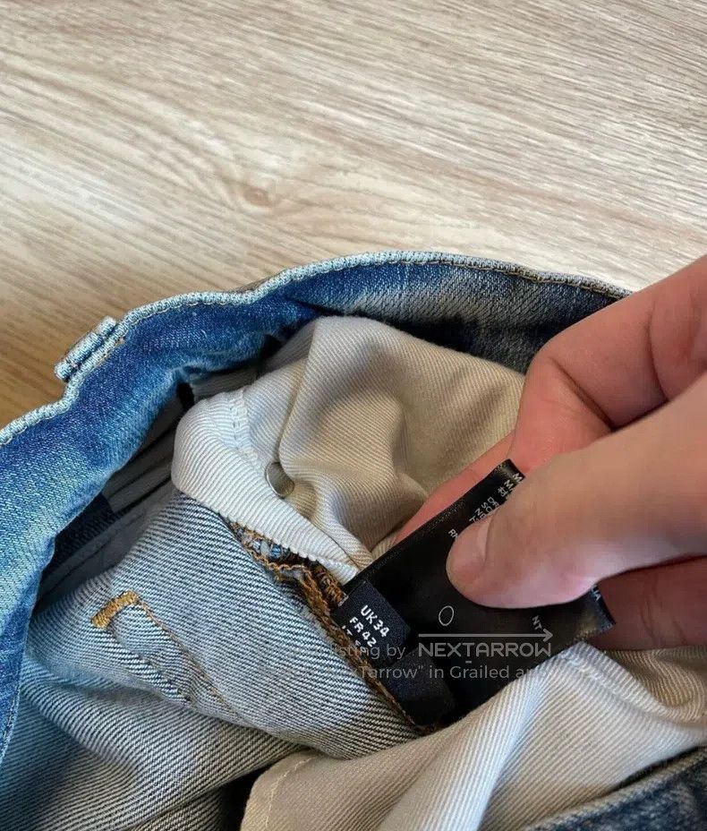 Amiri Amiri Size 34 Colorful Sticker Blue Jeans Size US 34 / EU 50 - 5 Thumbnail