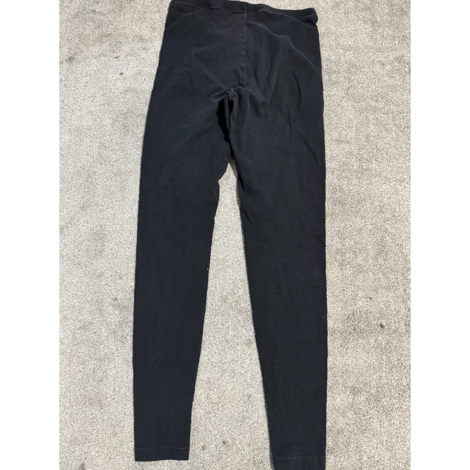 Vintage Simply Vera Wang Leggings Women's Size Small Black Stretch Womens Size 28" / US 6 / IT 42 - 3 Thumbnail