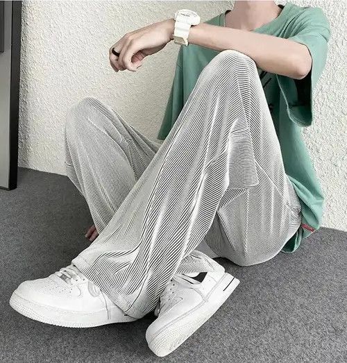 Other Ice Silk Loose Pants Size US 32 / EU 48 - 4 Thumbnail