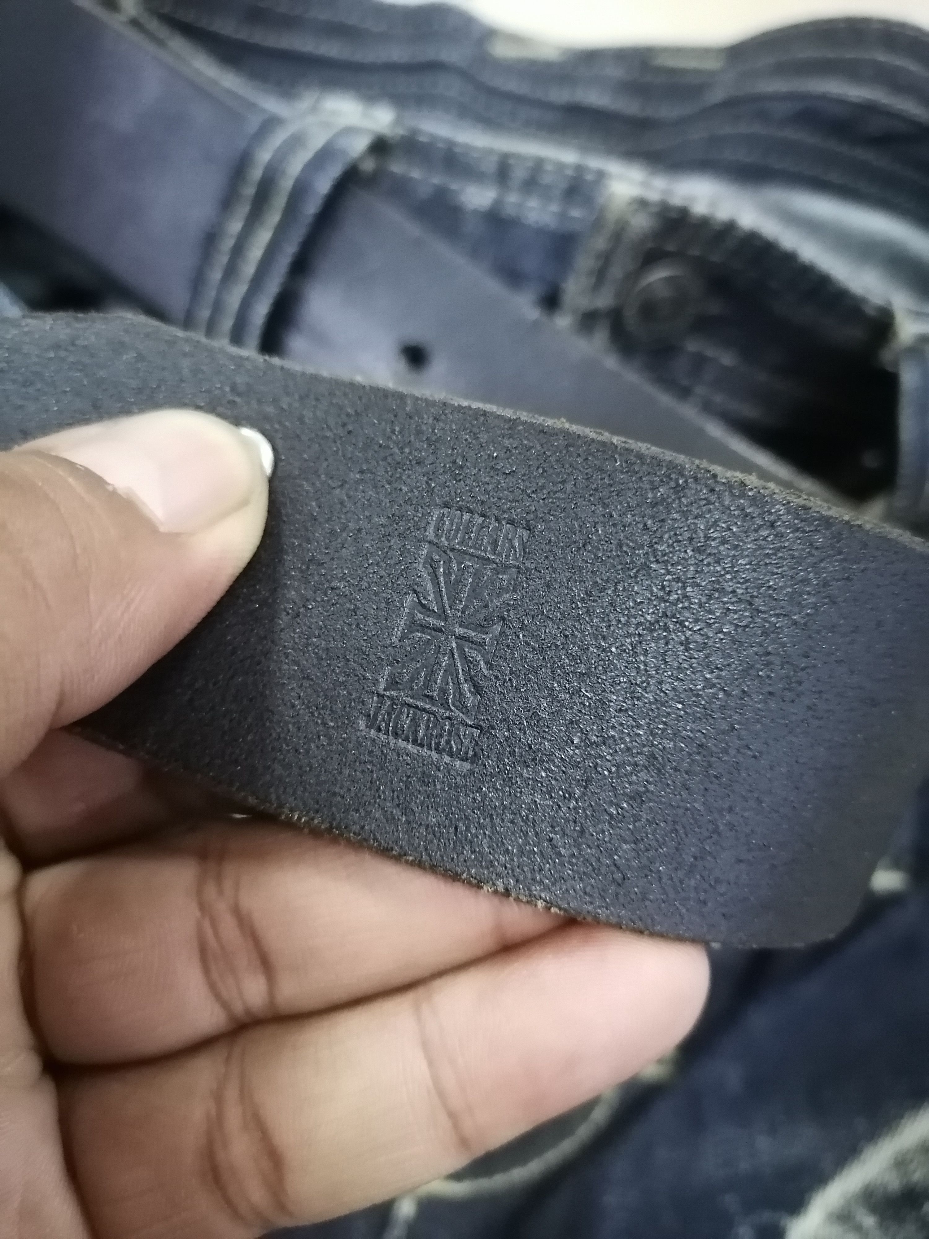 Jack Rose Collars Skull Logo Japan Leather Craft Belts